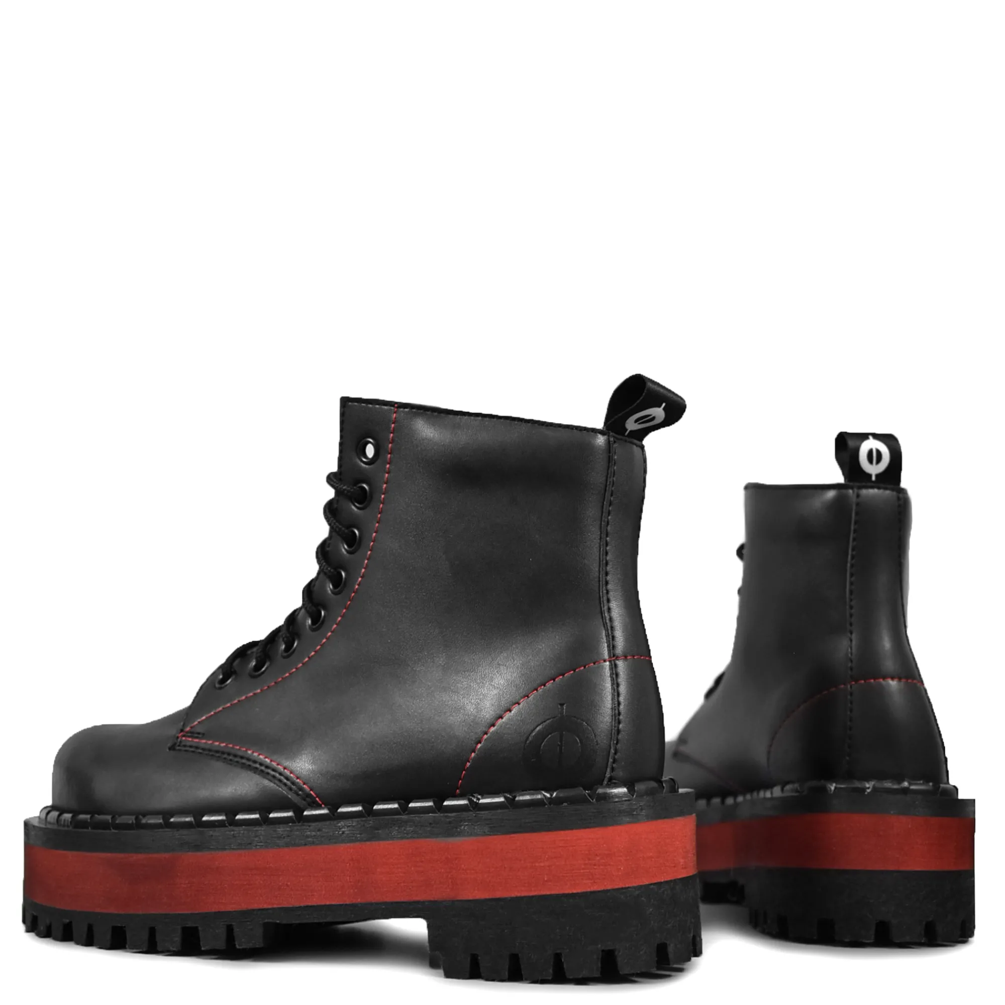 ALTERCORE Buty Wegańskie|Trzewiki>653 Vegan Black/Red