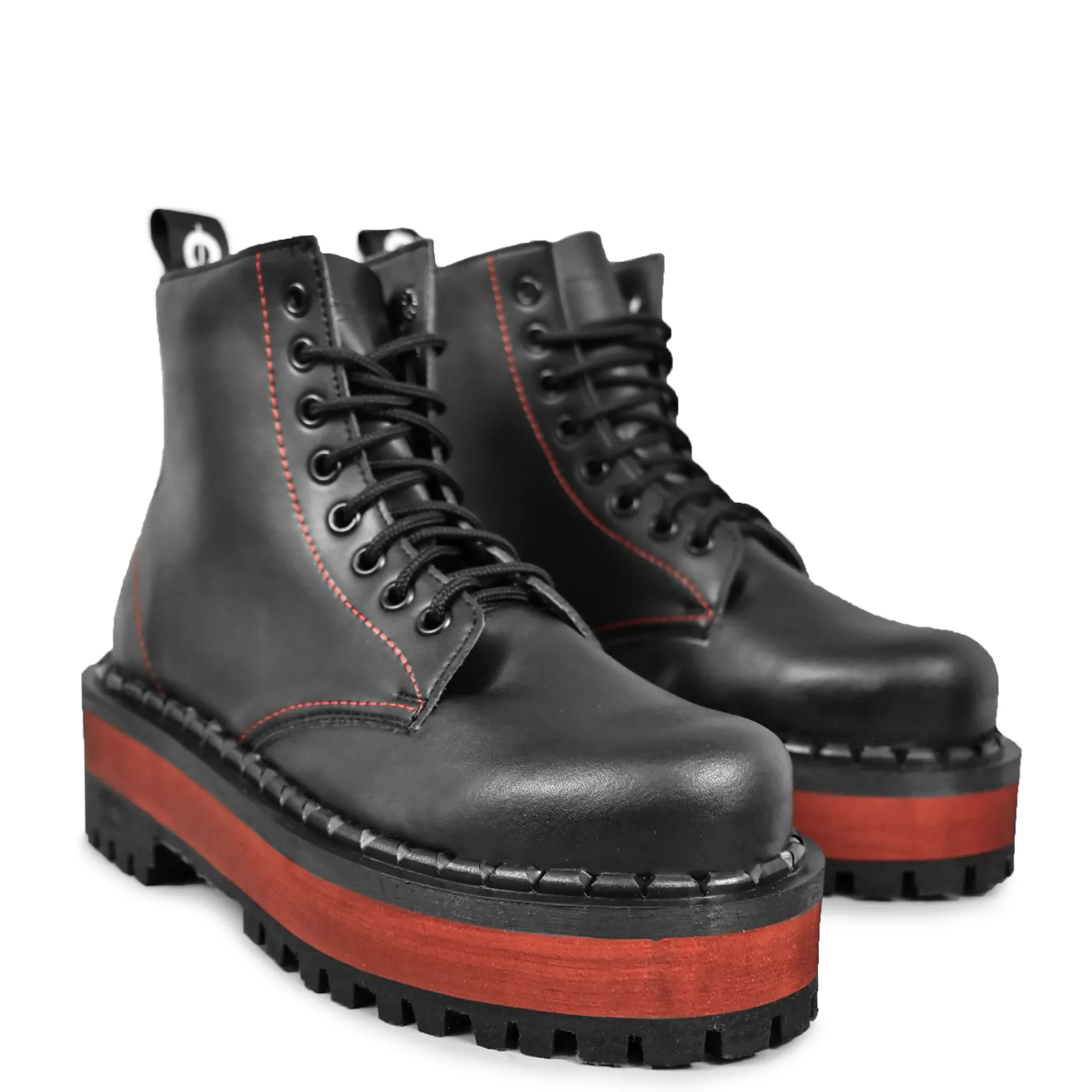 ALTERCORE Buty Wegańskie|Trzewiki>653 Vegan Black/Red