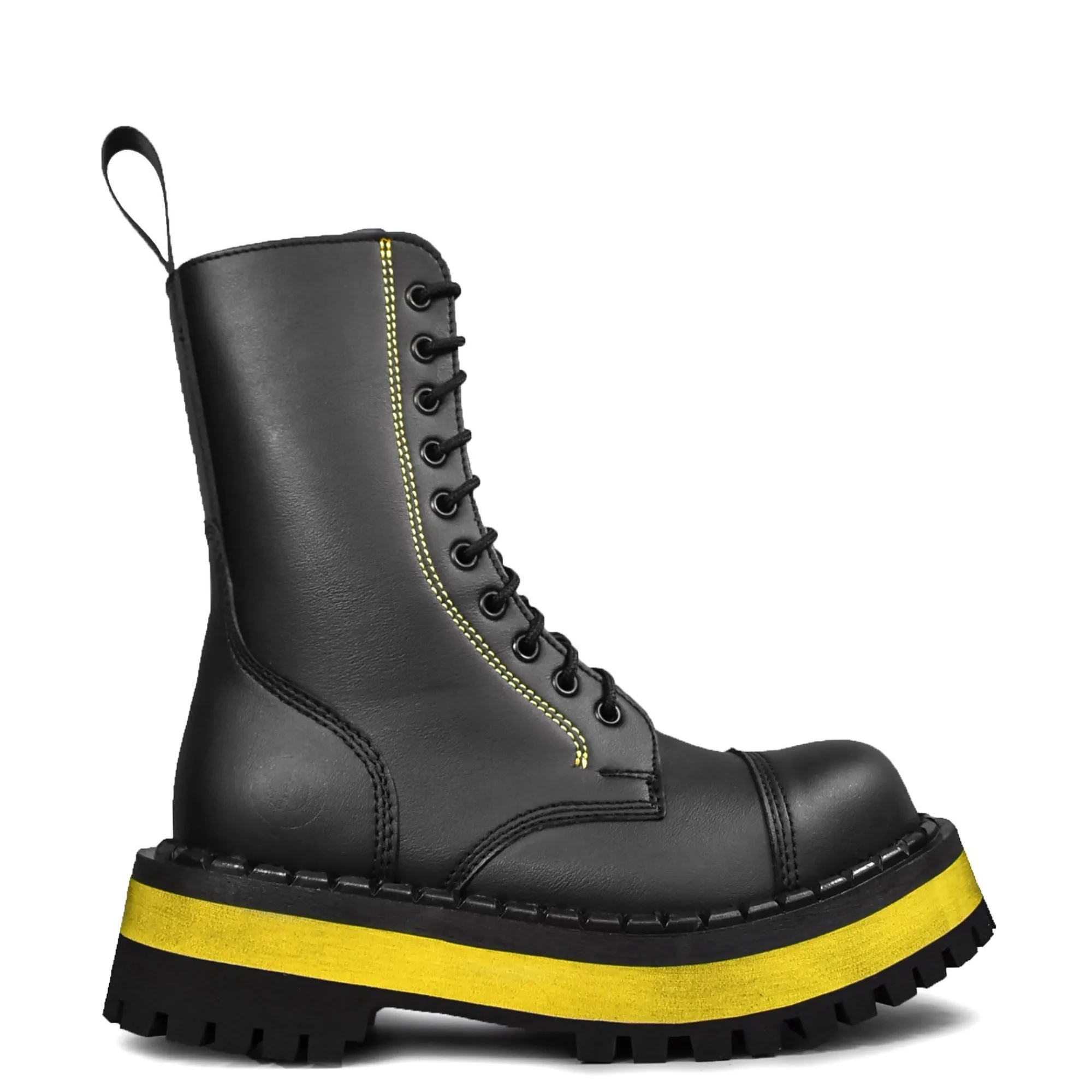 ALTERCORE Buty Wegańskie|Glany>353 Vegan Black/Yellow
