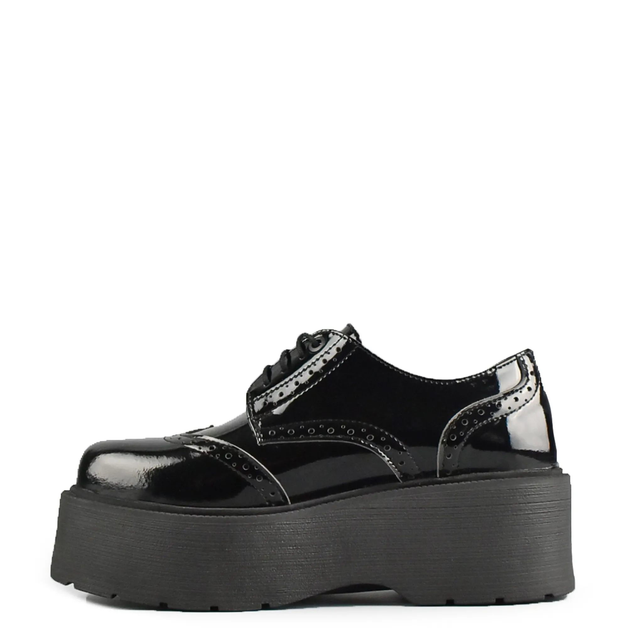 ALTERCORE Buty Wegańskie|Platformy>Alice Vegan Black Patent