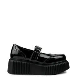 ALTERCORE Buty Wegańskie|Platformy>Anabelle Vegan Black Patent