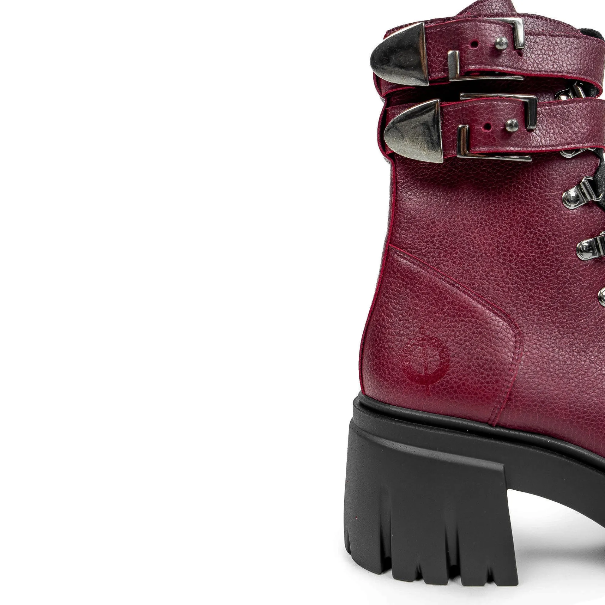 ALTERCORE Buty Wegańskie|Botki>Chloe II Vegan Burgundy