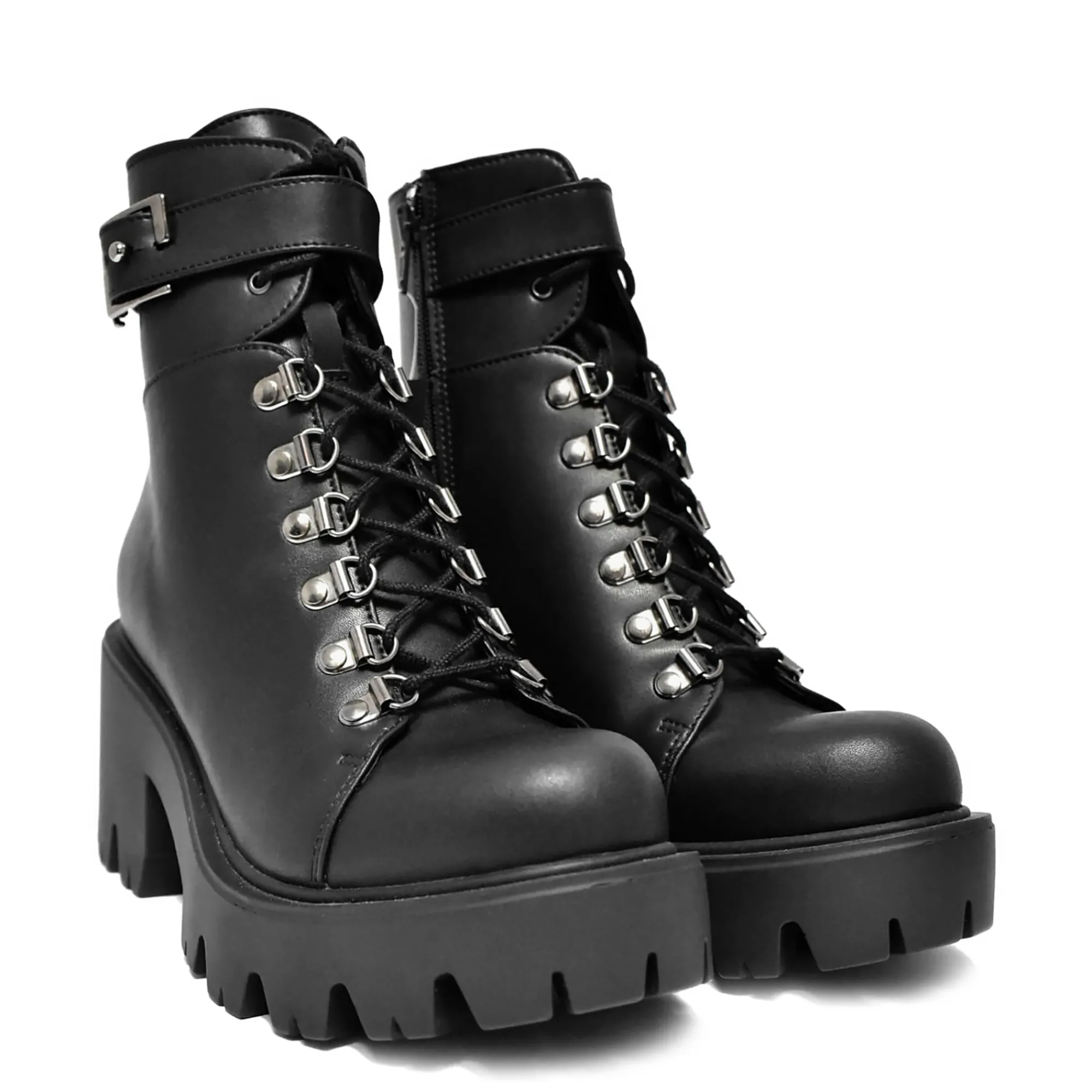 ALTERCORE Buty Wegańskie|Botki>Enid Black