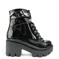 ALTERCORE Buty Wegańskie|Botki>Enid Vegan Black Patent