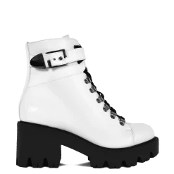 ALTERCORE Buty Wegańskie|Botki>Enid Vegan White