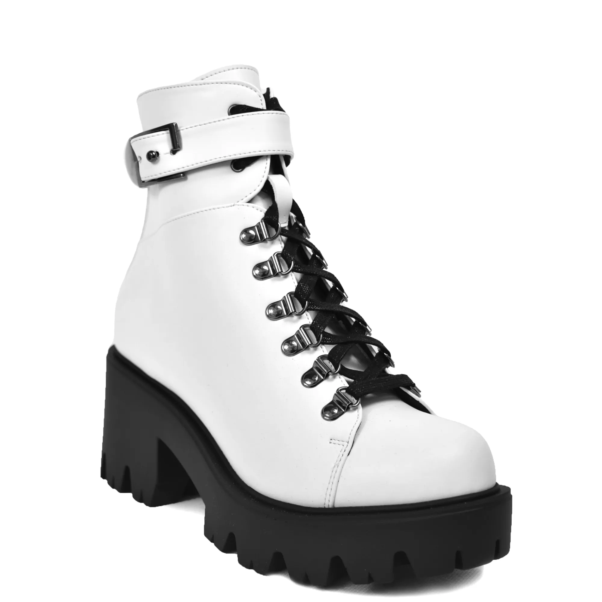 ALTERCORE Buty Wegańskie|Botki>Enid Vegan White