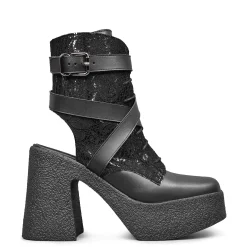 ALTERCORE Buty Wegańskie|Botki>Hilda Vegan Black