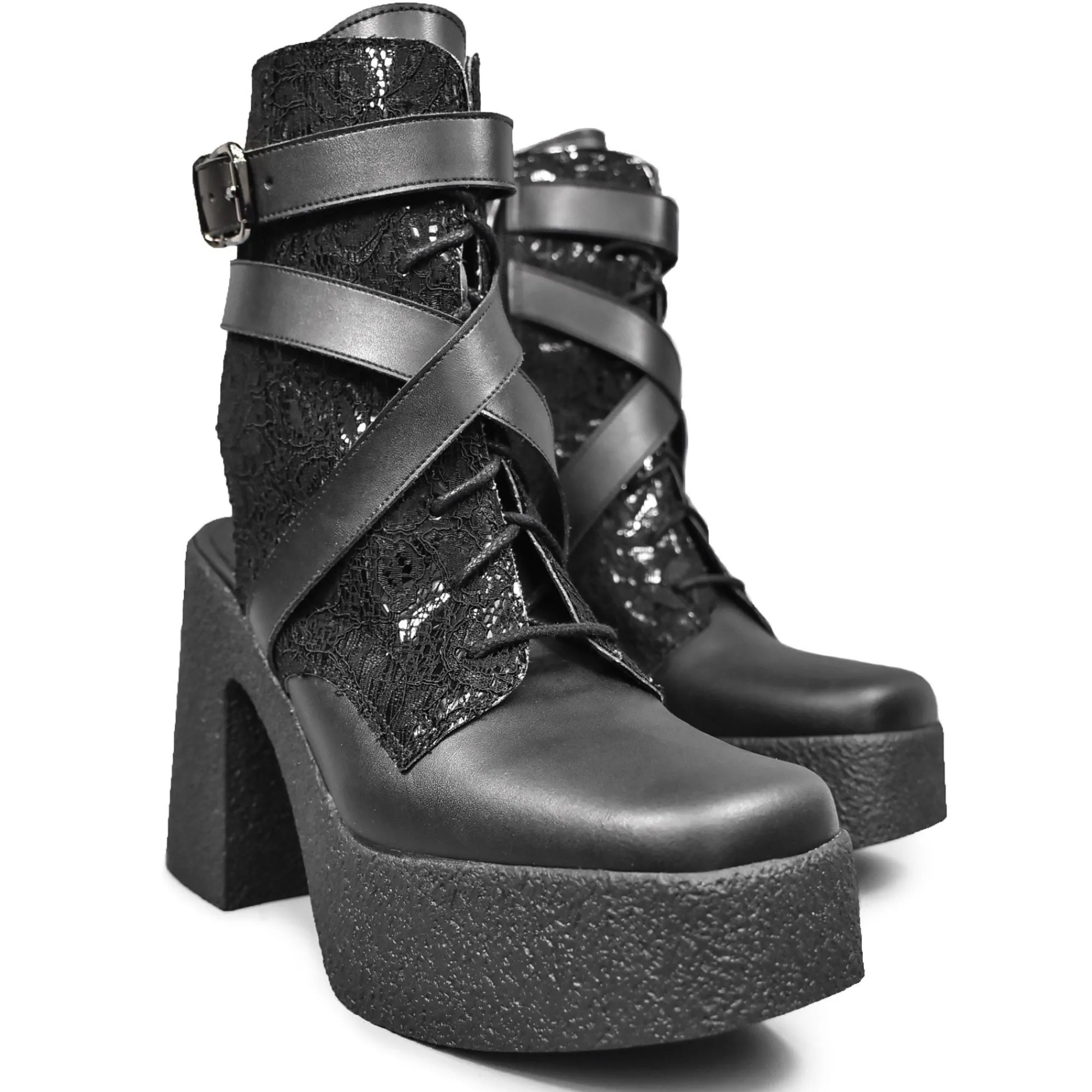 ALTERCORE Buty Wegańskie|Botki>Hilda Vegan Black