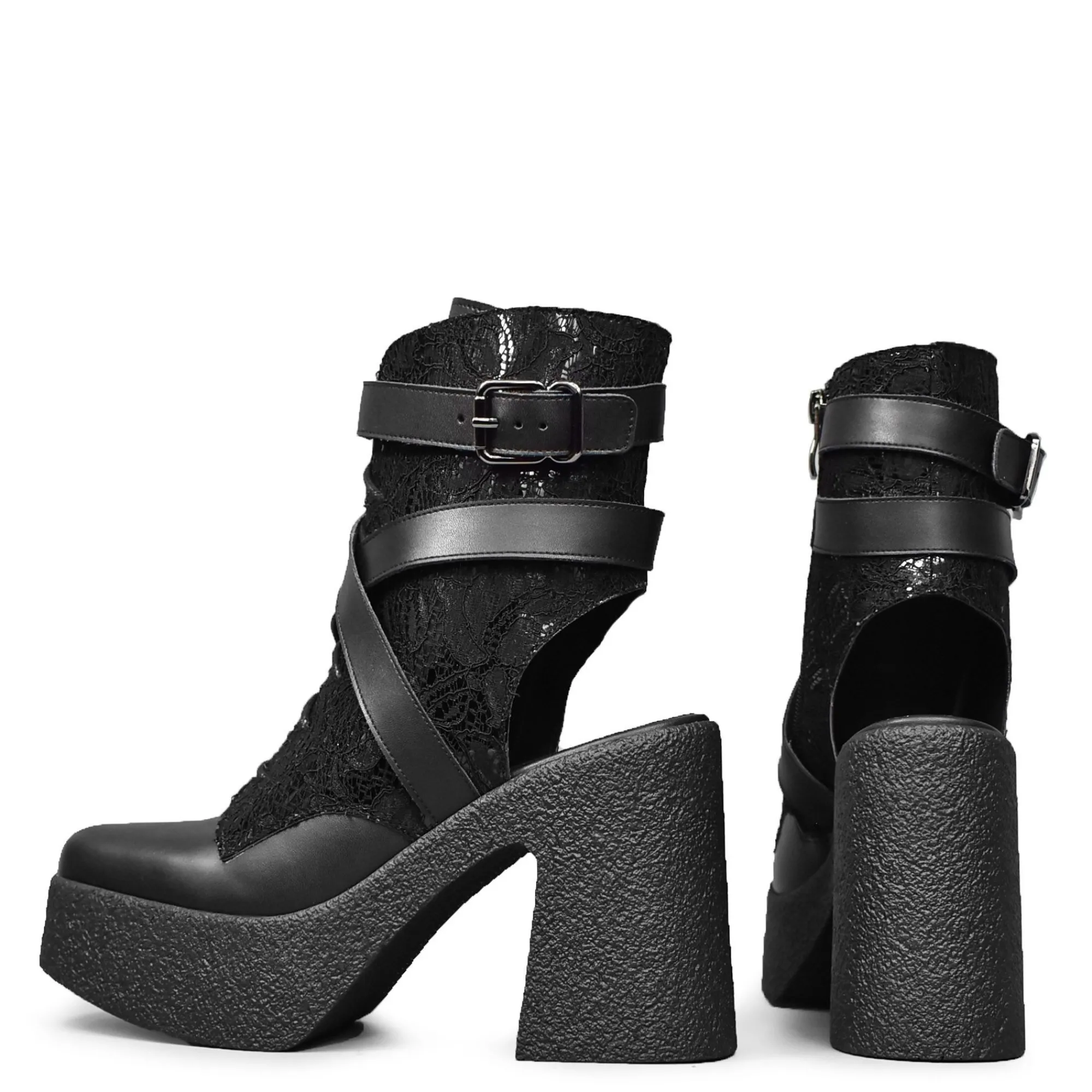 ALTERCORE Buty Wegańskie|Botki>Hilda Vegan Black