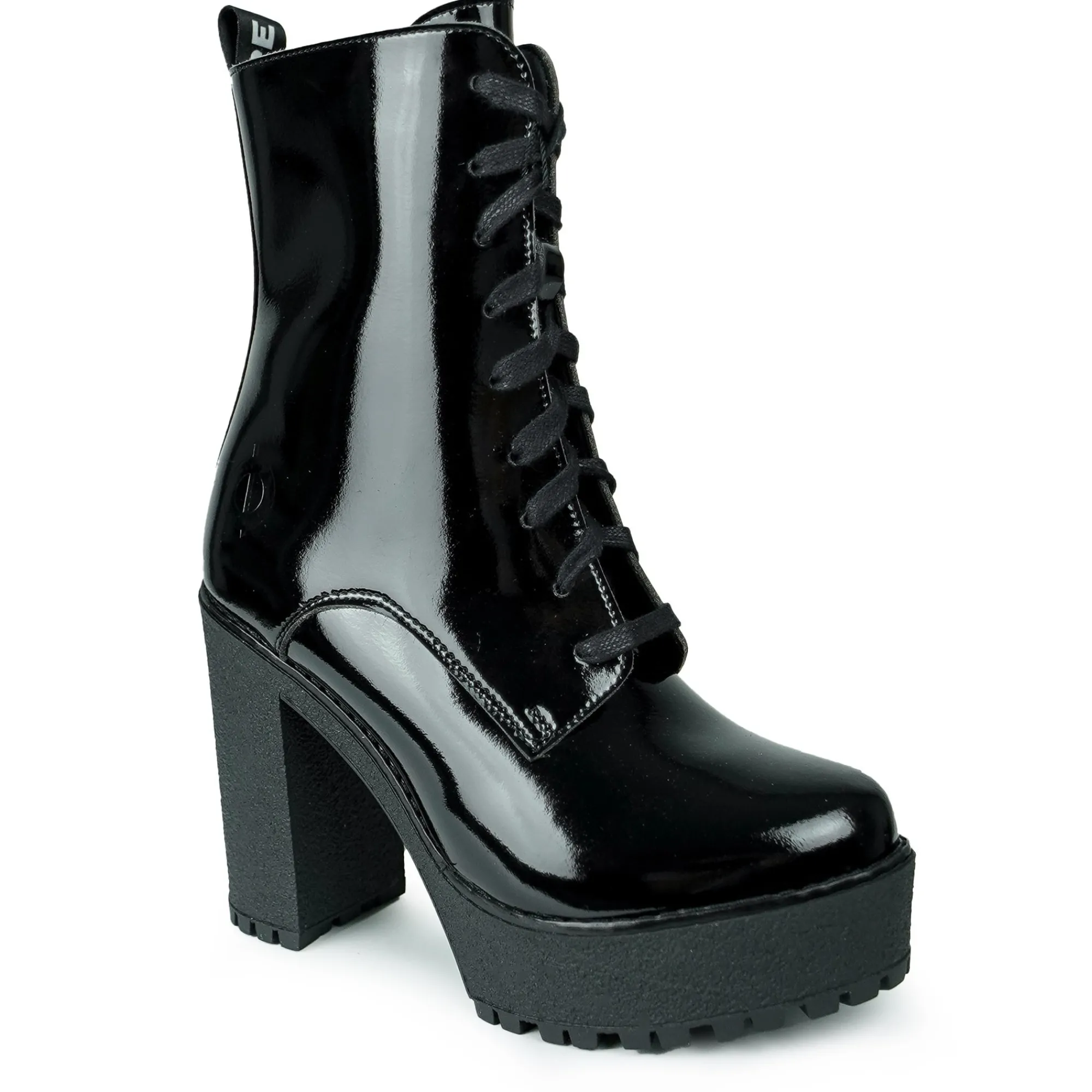 ALTERCORE Buty Wegańskie|Botki>Ivy Vegan Black Patent