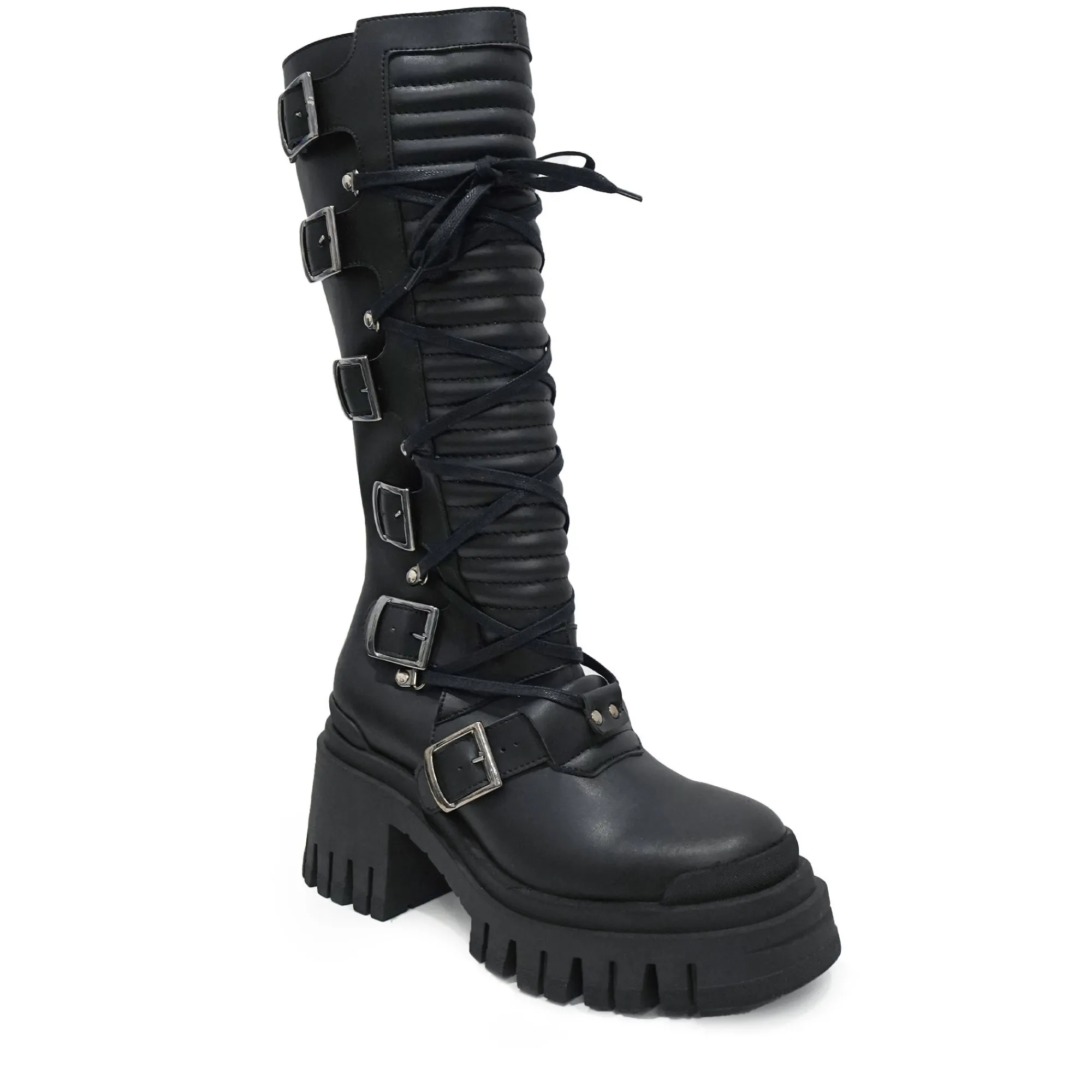 ALTERCORE Buty Wegańskie|Platformy>KARA VEGAN BLACK