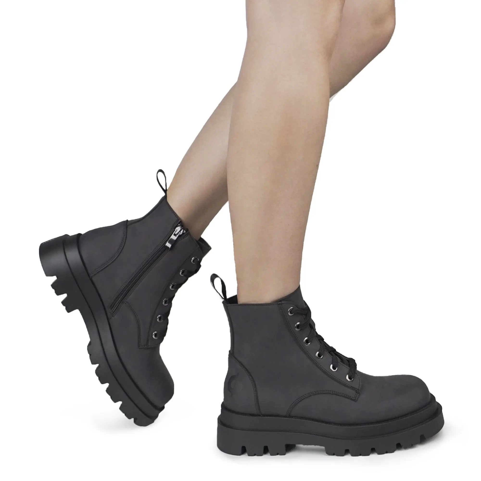 ALTERCORE Buty Wegańskie|Trzewiki>Linden Vegan Nubuck Gray