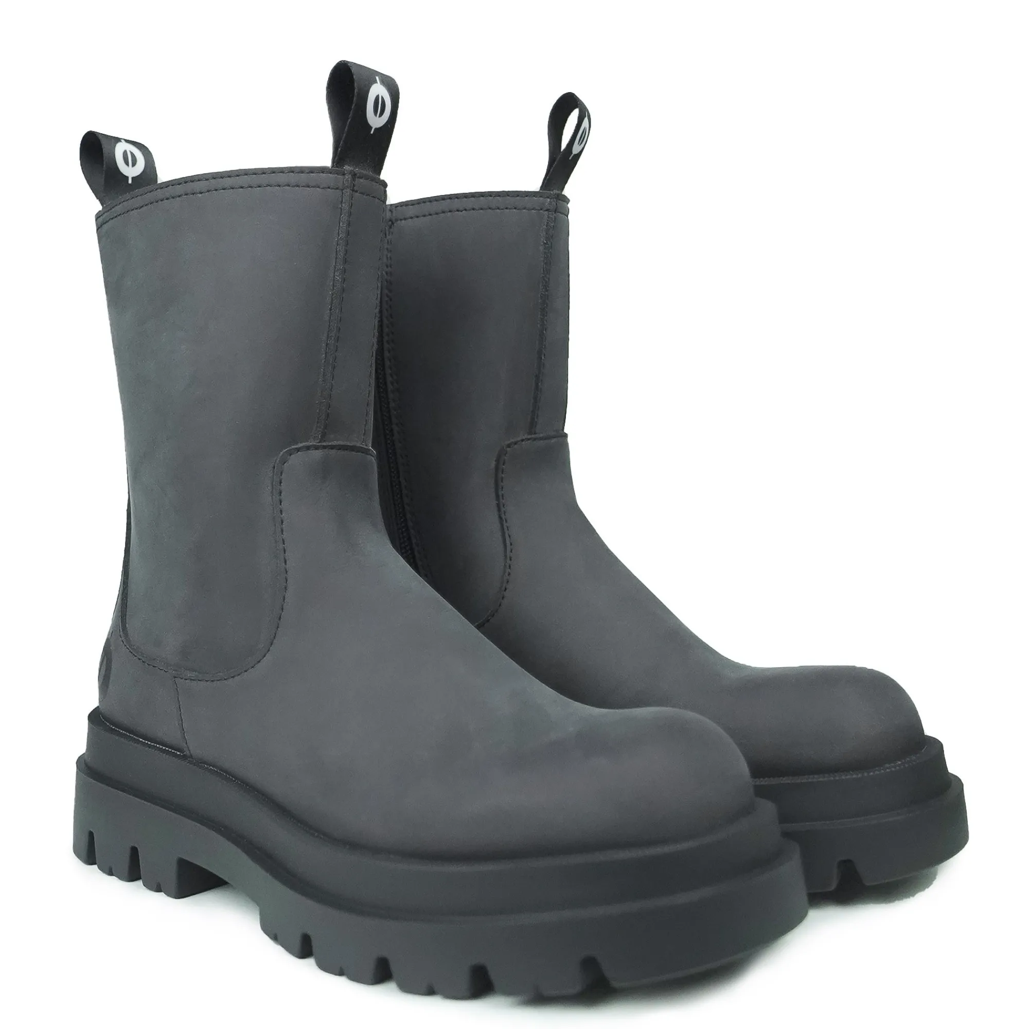 ALTERCORE Buty Wegańskie|Trzewiki>Mabel Vegan Nubuck Black