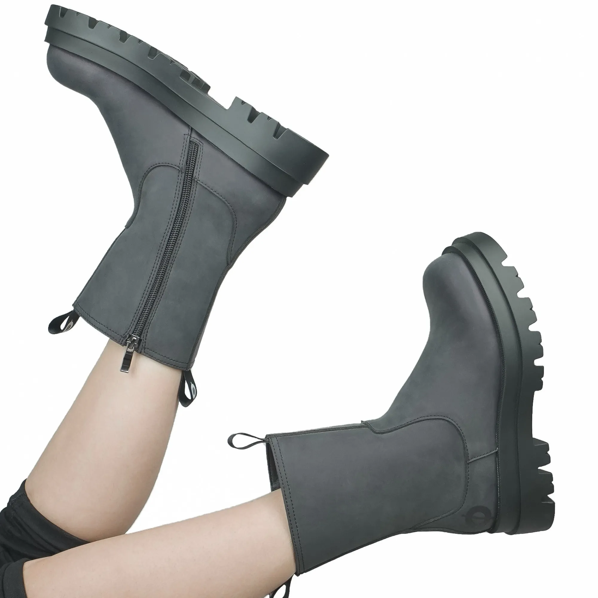 ALTERCORE Buty Wegańskie|Trzewiki>Mabel Vegan Nubuck Black