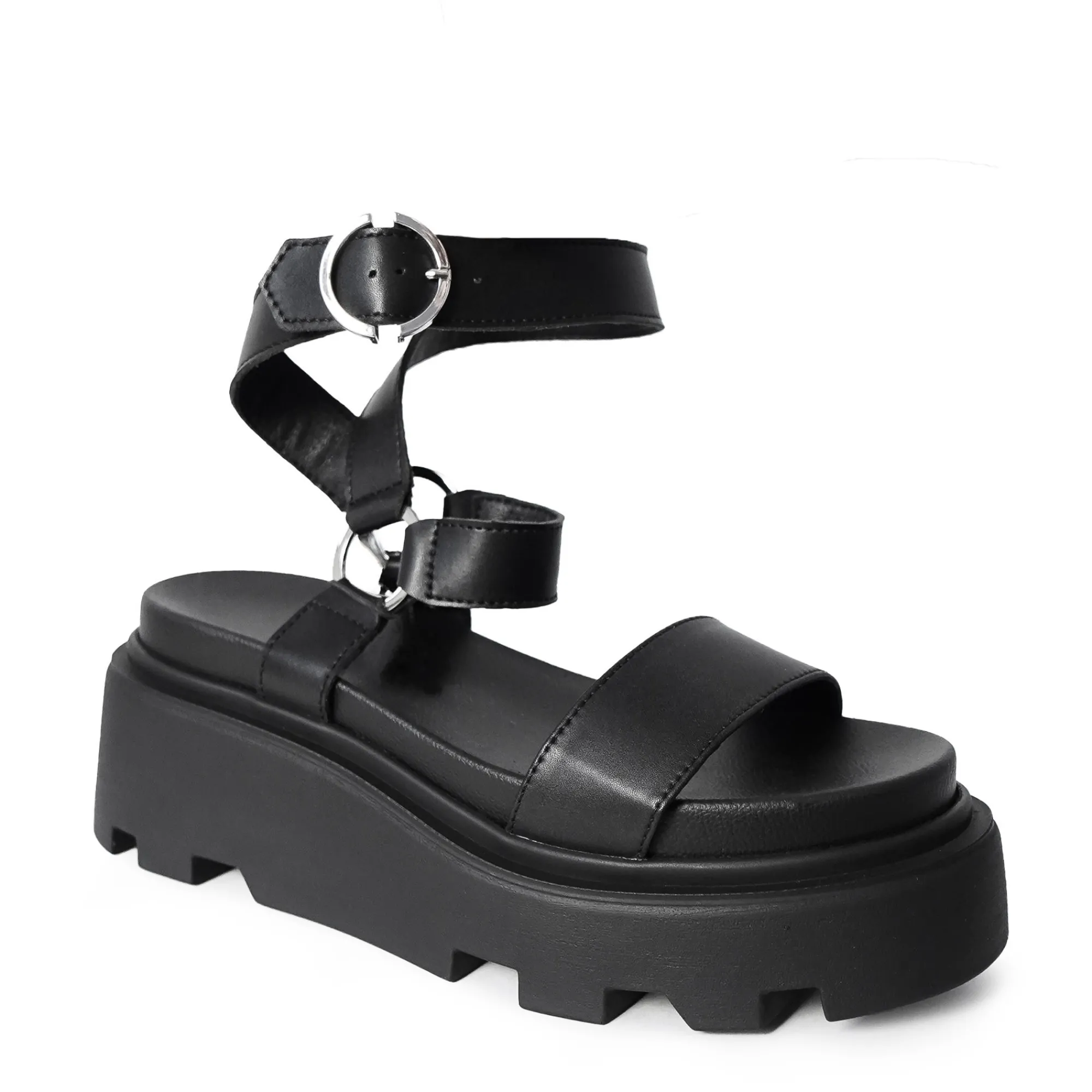 ALTERCORE Buty Wegańskie|Platformy>MARILLA VEGAN BLACK