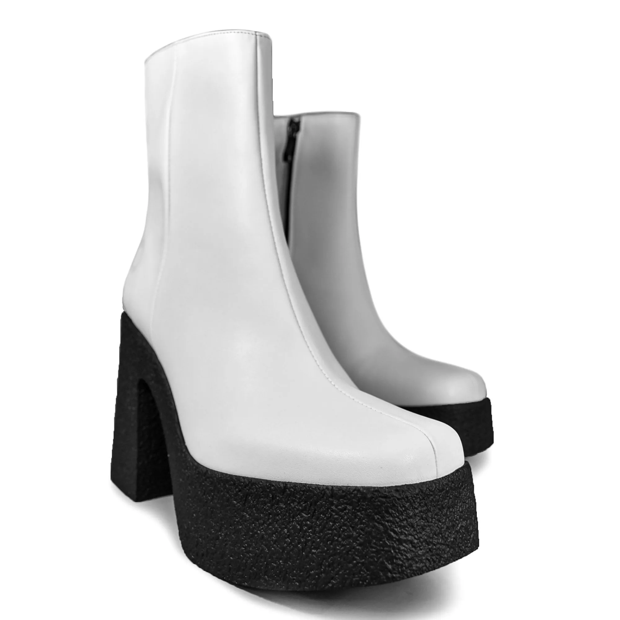 ALTERCORE Buty Wegańskie|Botki>Mazikeen Vegan White