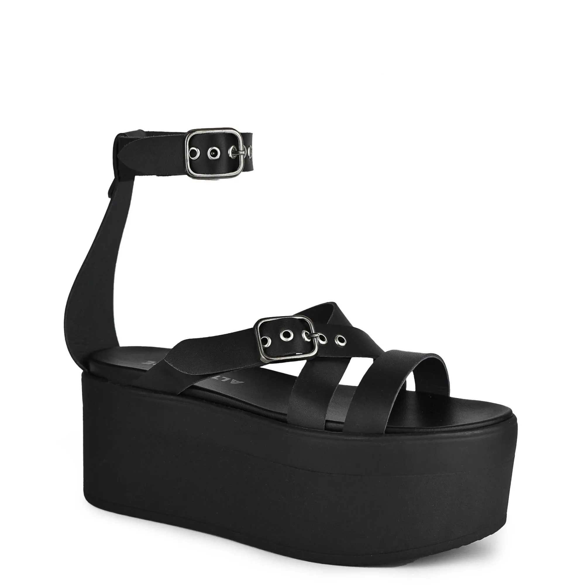 ALTERCORE Buty Wegańskie|Platformy>Nikka Vegan Black
