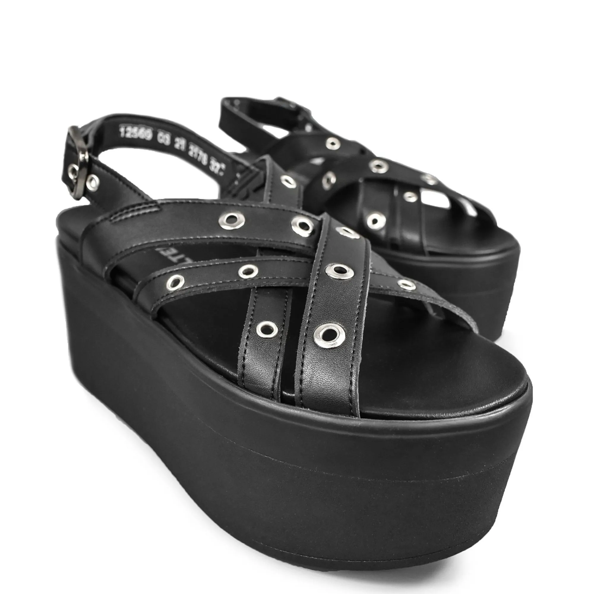 ALTERCORE Buty Wegańskie|Platformy>Nitta Vegan Black