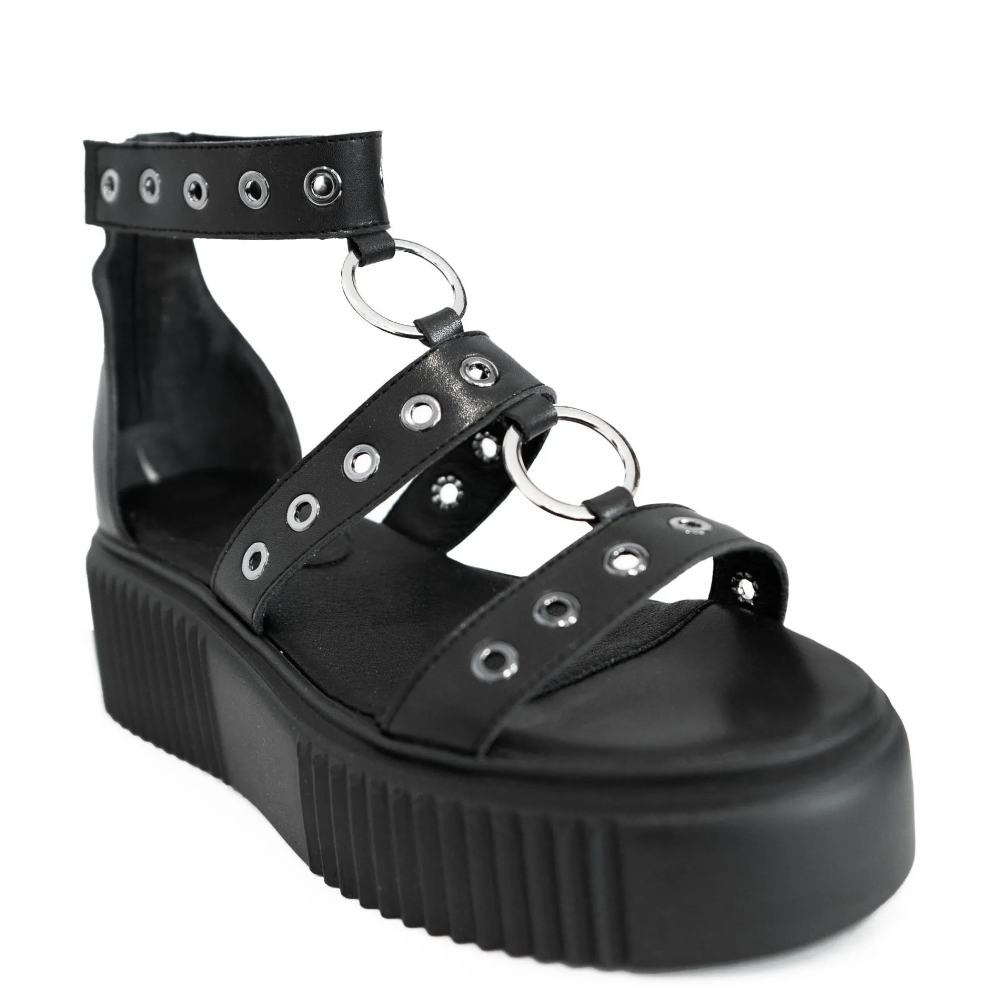 ALTERCORE Buty Wegańskie|Platformy>PIPER VEGAN BLACK