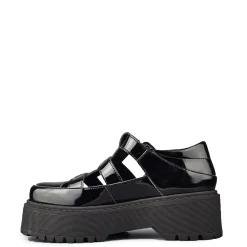 ALTERCORE Buty Wegańskie|Platformy>Silvia Vegan Black Patent
