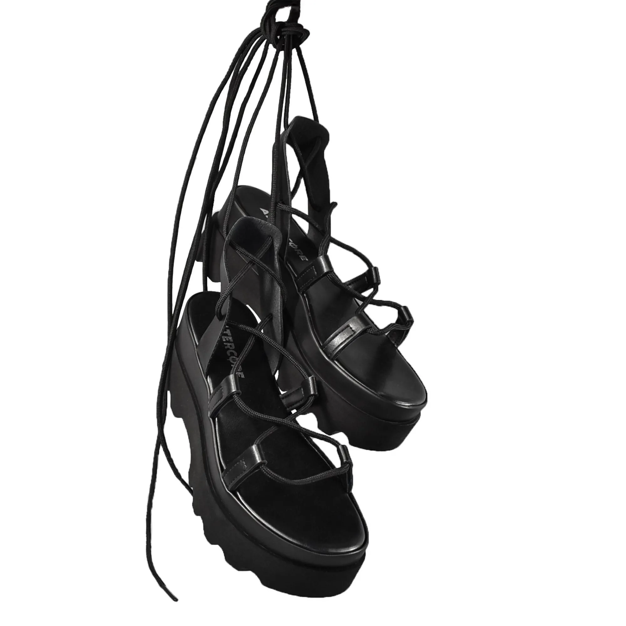 ALTERCORE Sandały>Sue Black Sandals