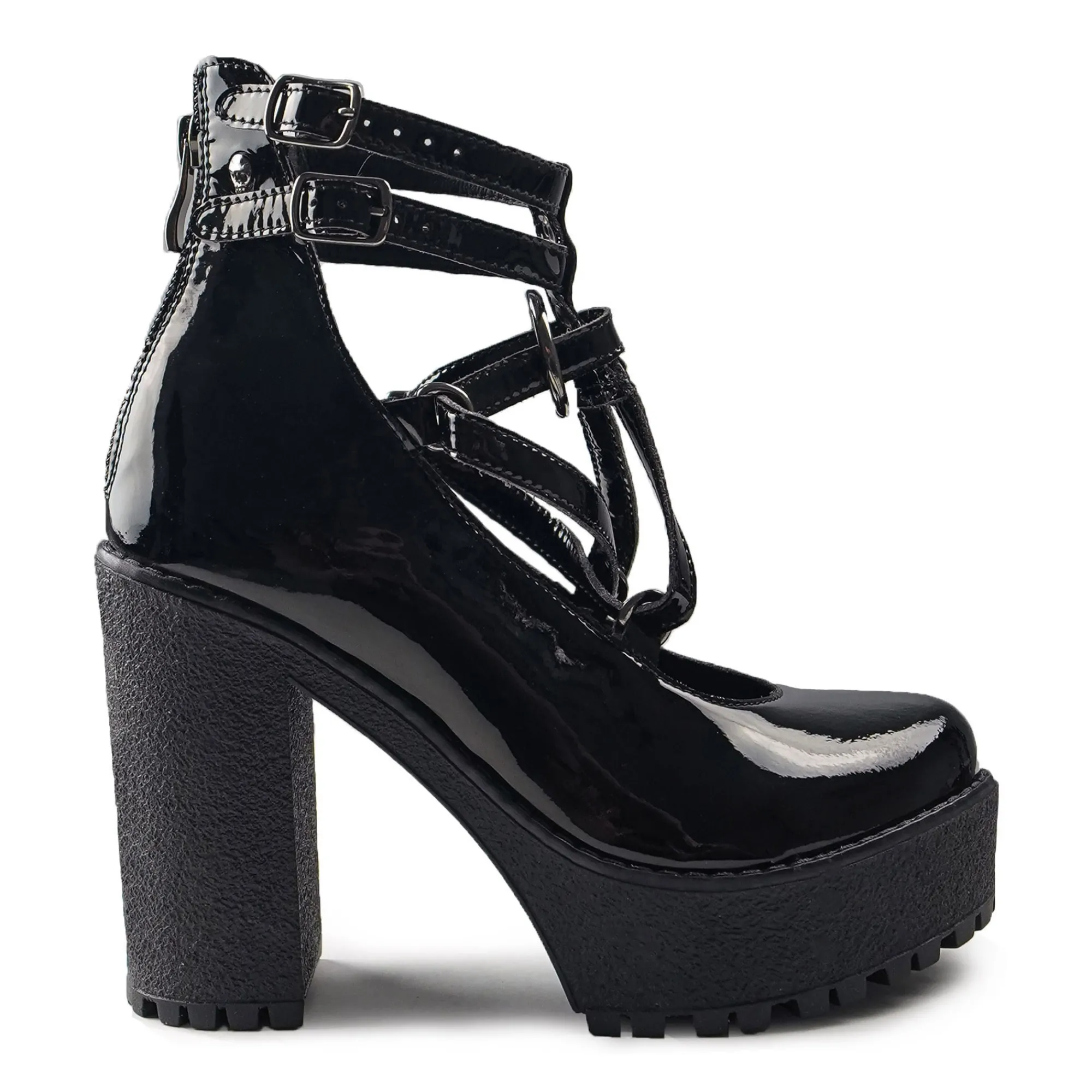 ALTERCORE Buty Wegańskie|Botki>Topaz Vegan Black Patent