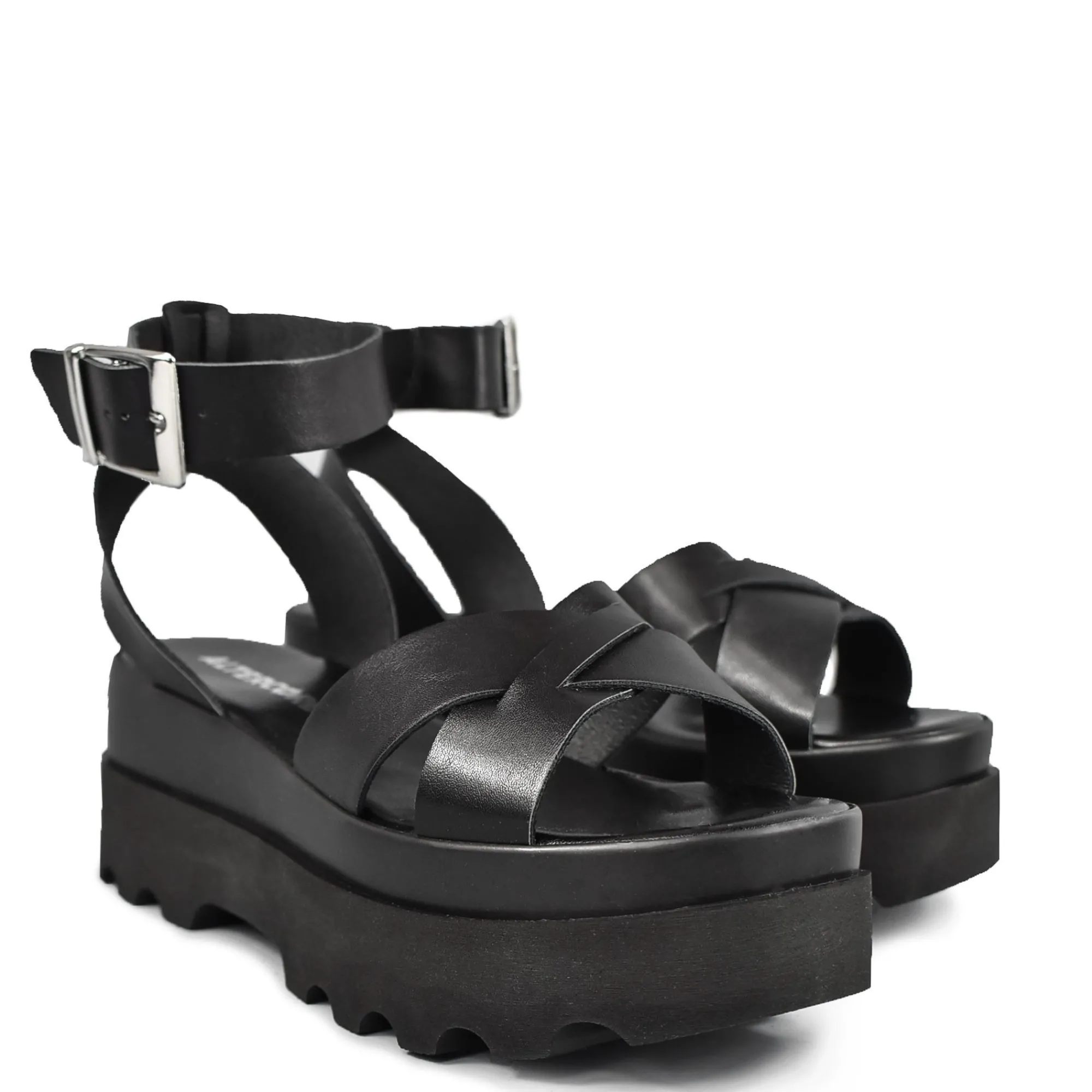 ALTERCORE Sandały>Zoe Black Sandals