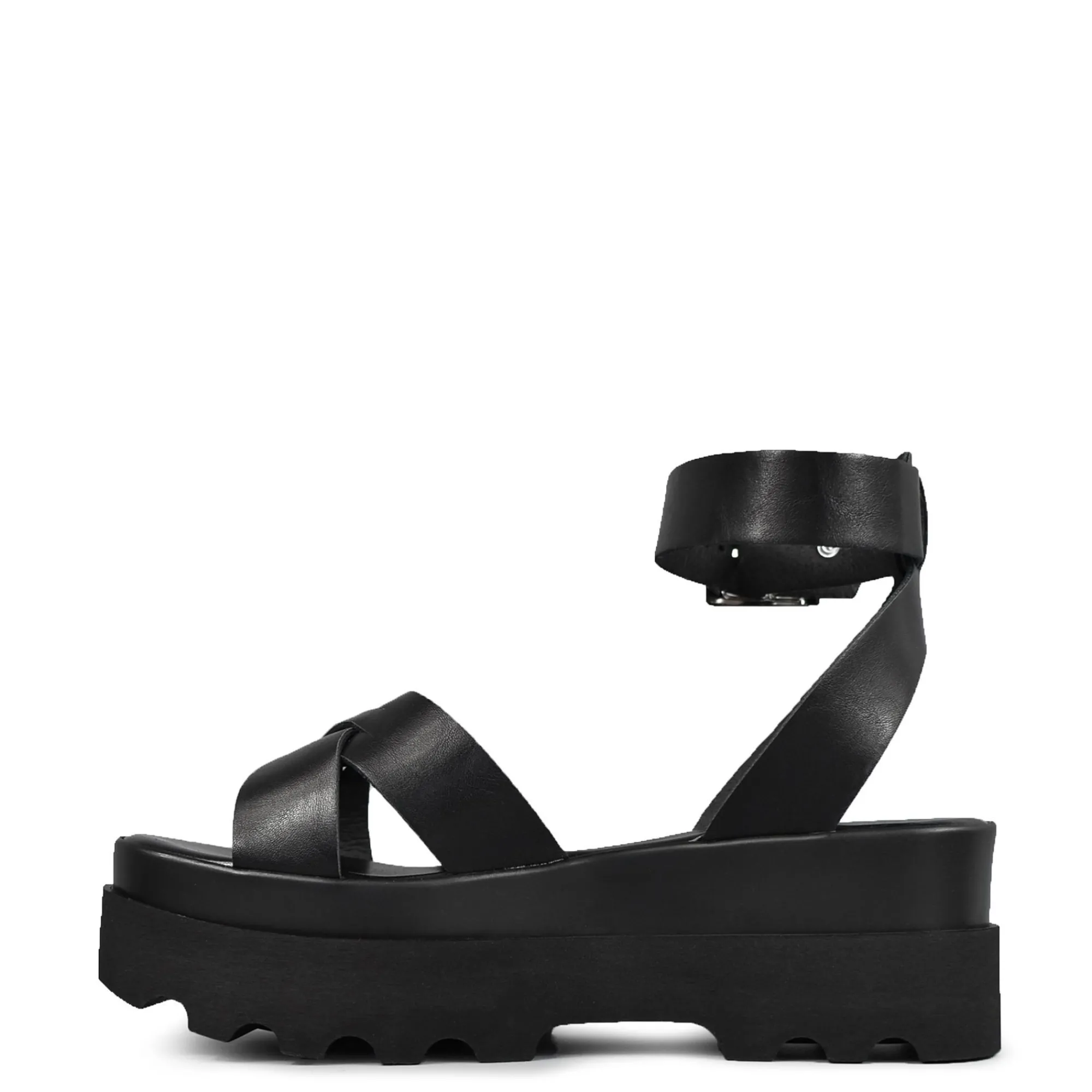 ALTERCORE Sandały>Zoe Black Sandals