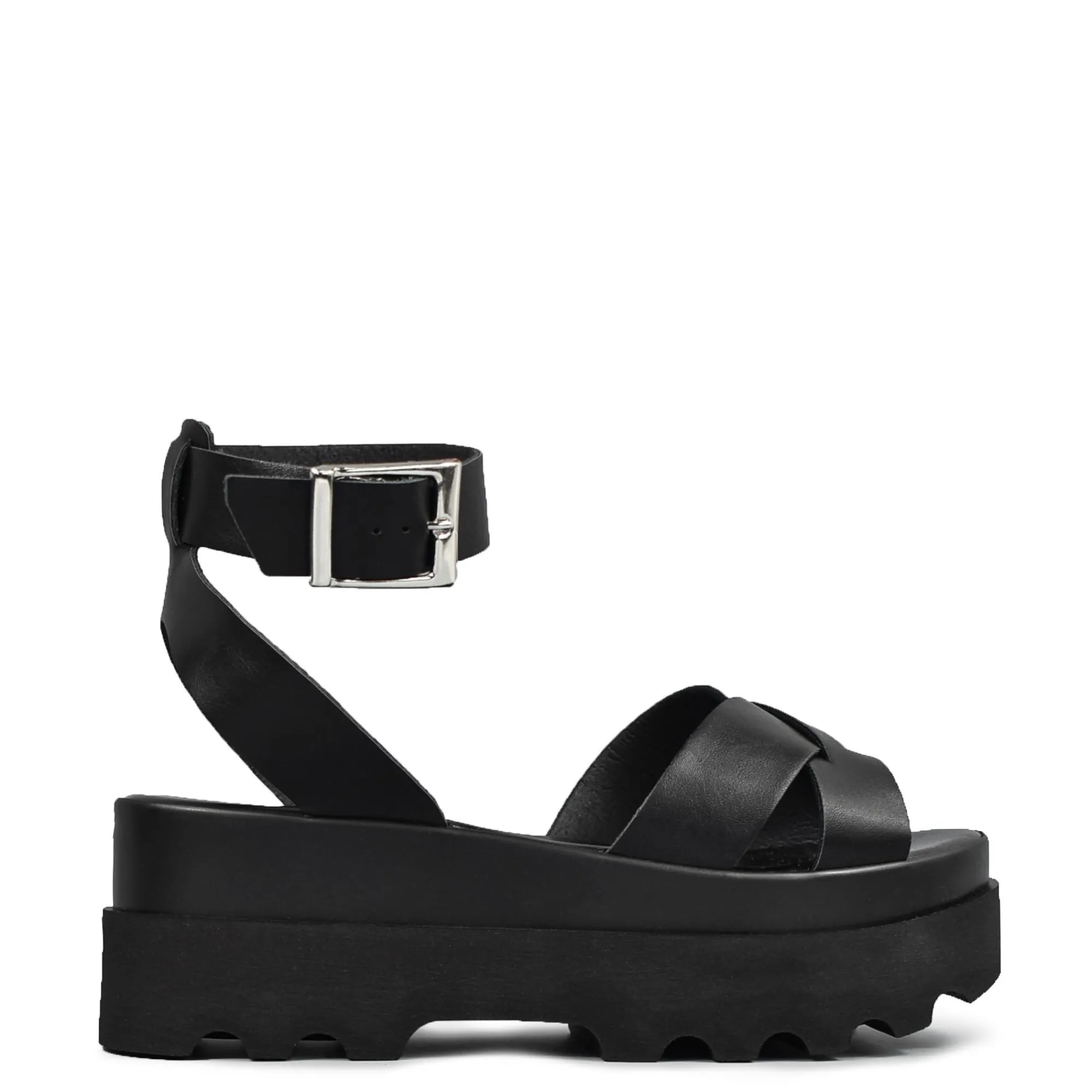 ALTERCORE Sandały>Zoe Black Sandals
