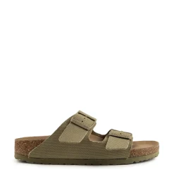 Birkenstock Buty Wegańskie|Klapki>Arizona 1023958 Vegan TEX Canvas Faded Khaki