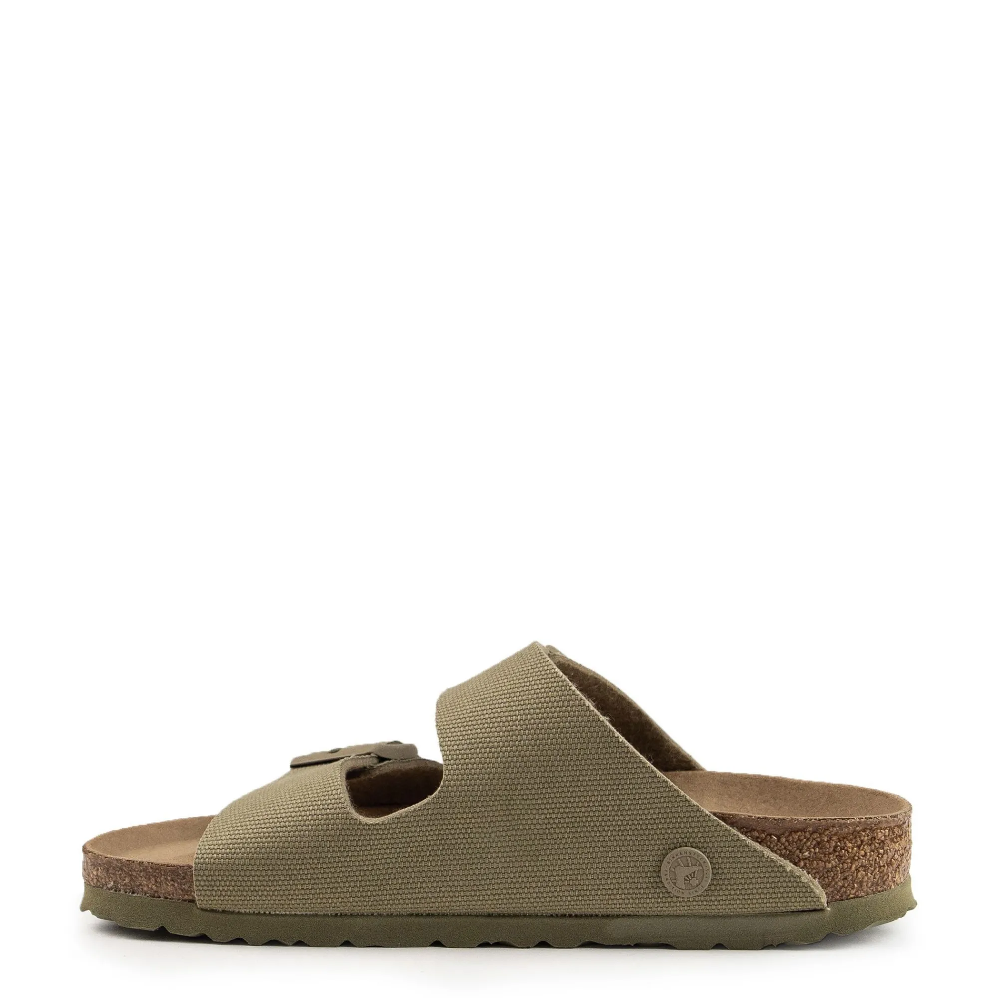 Birkenstock Buty Wegańskie|Klapki>Arizona 1023958 Vegan TEX Canvas Faded Khaki