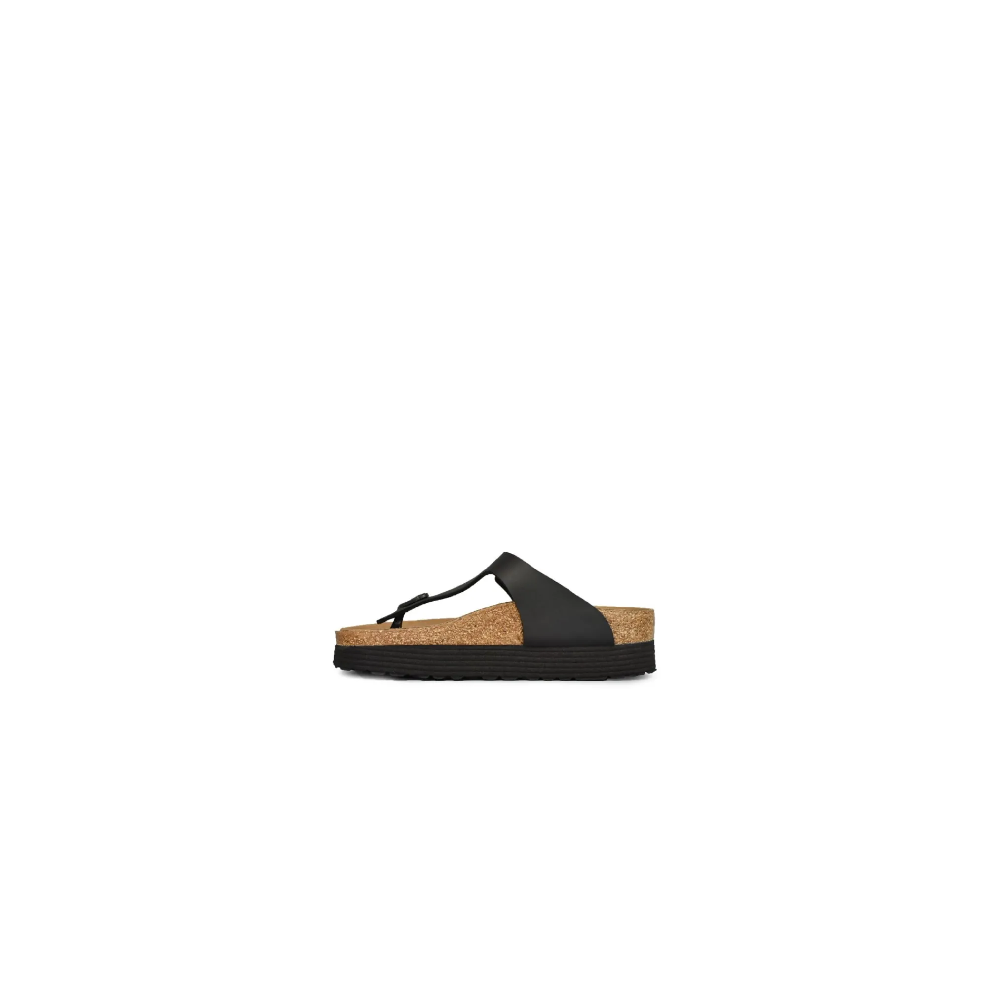 Birkenstock Buty Wegańskie|Klapki>Gizeh Grooved BF 1018546 Vegan Black
