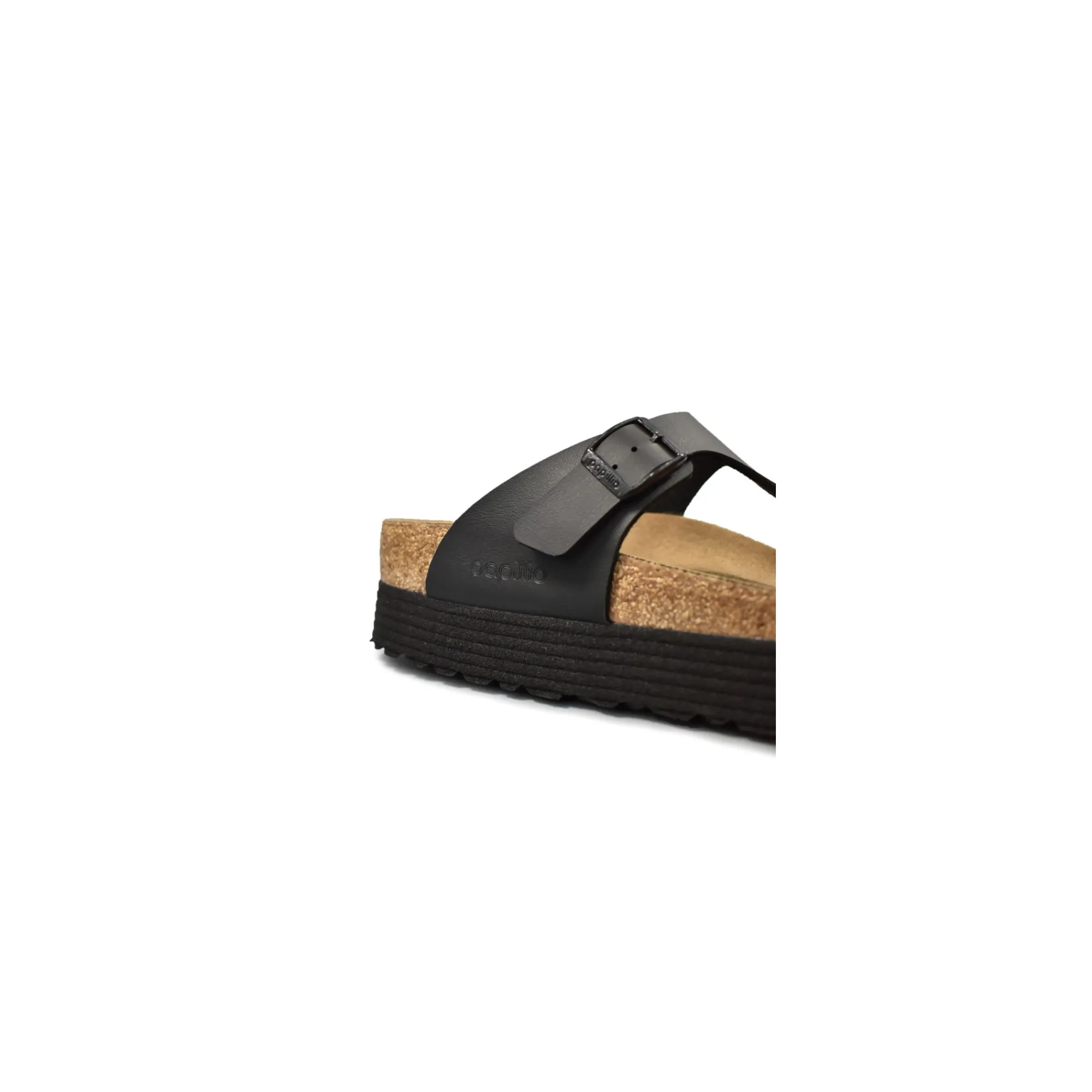 Birkenstock Buty Wegańskie|Klapki>Gizeh Grooved BF 1018546 Vegan Black