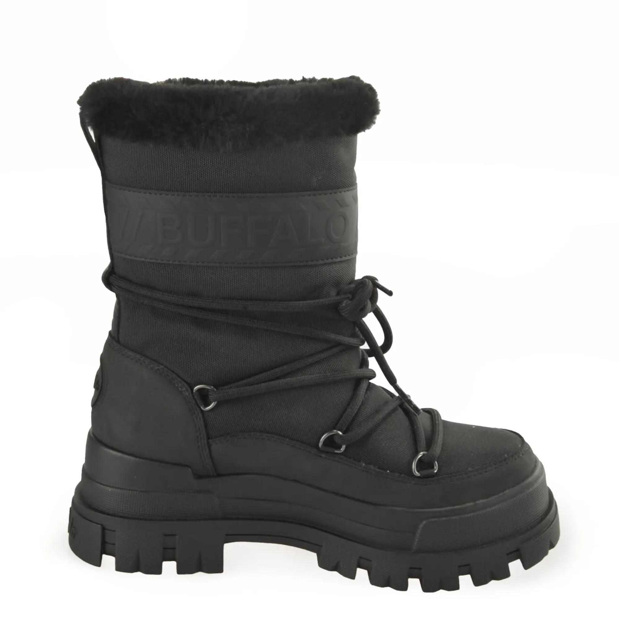 Buffalo Platformy|Botki>1622333 ASPHA BLIZZARD 2 BLACK