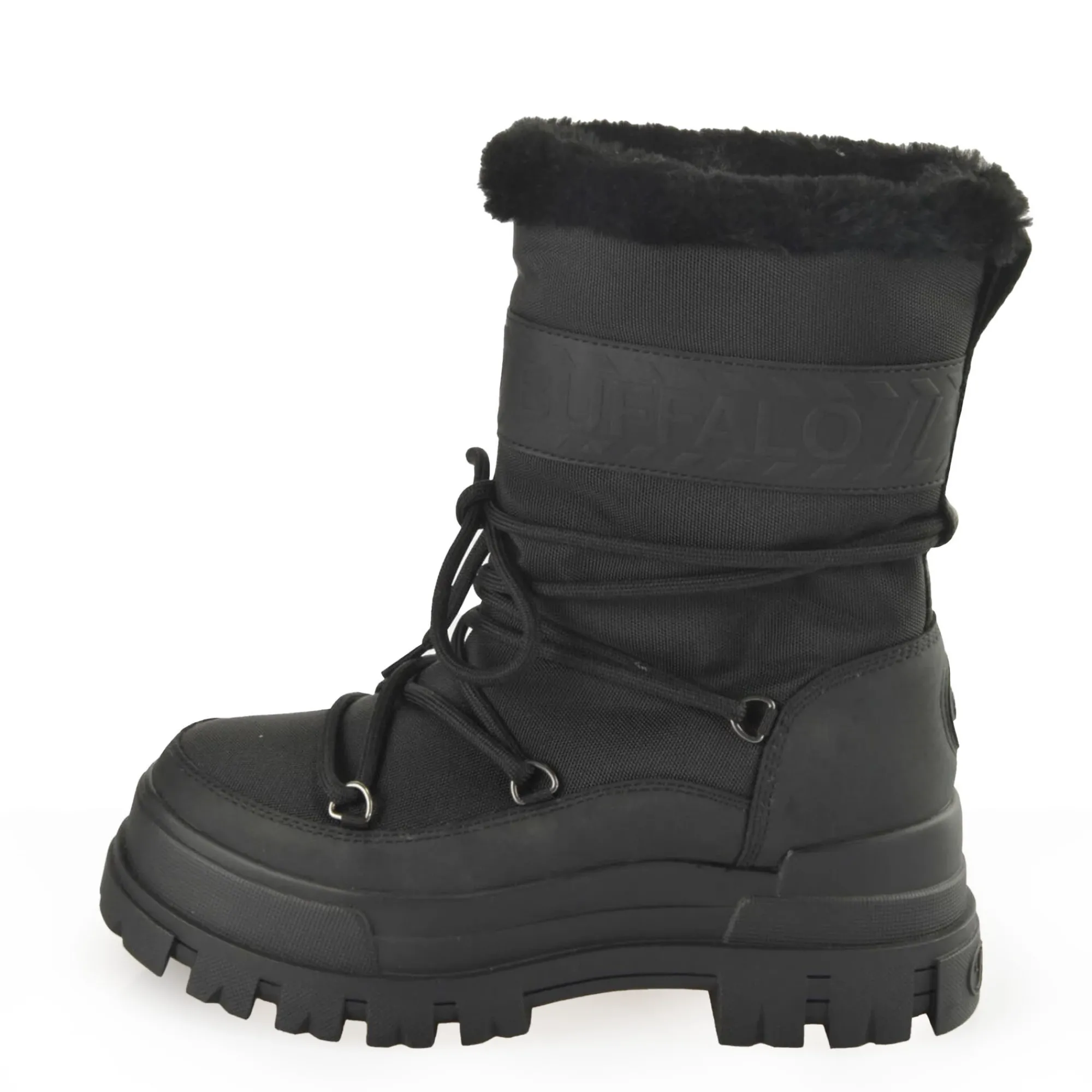 Buffalo Platformy|Botki>1622333 ASPHA BLIZZARD 2 BLACK