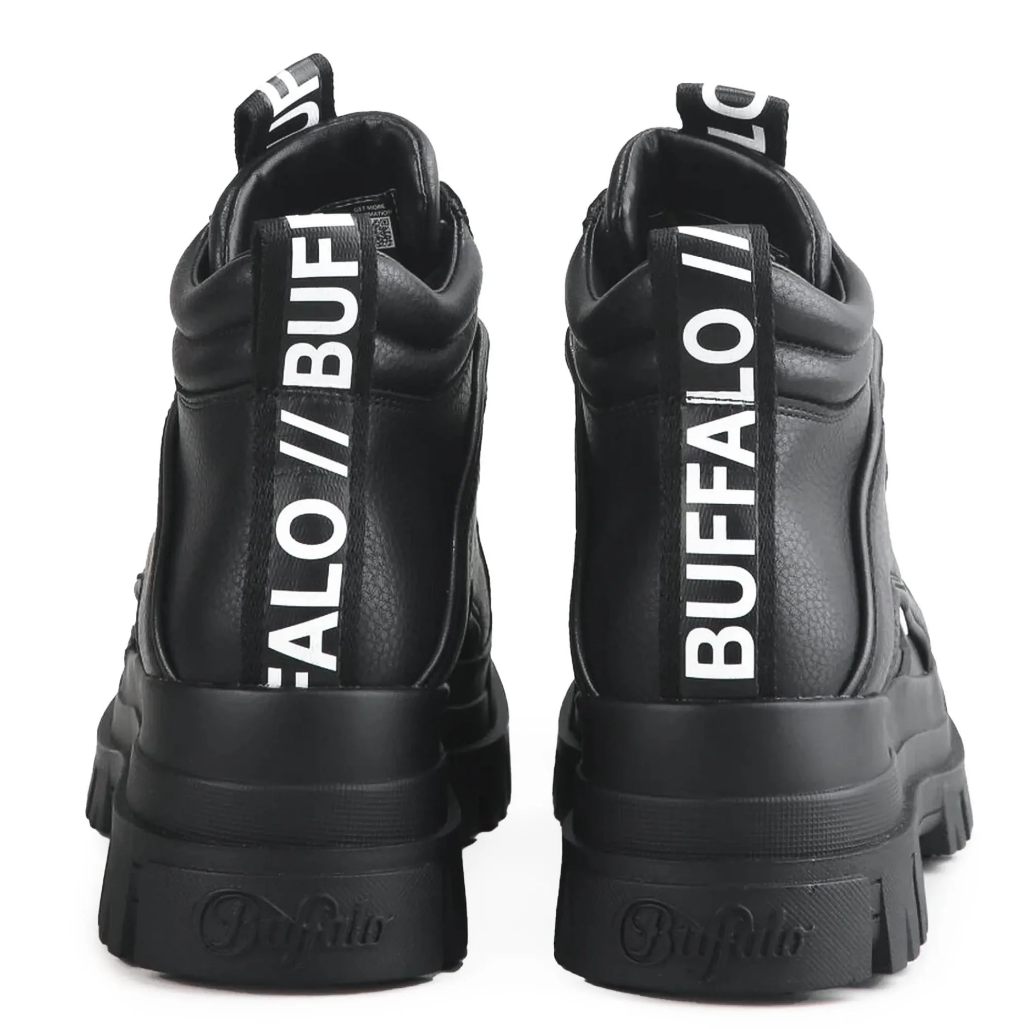 Buffalo Buty Wegańskie|Półbuty>1400001 ASPHA VEGAN BLACK