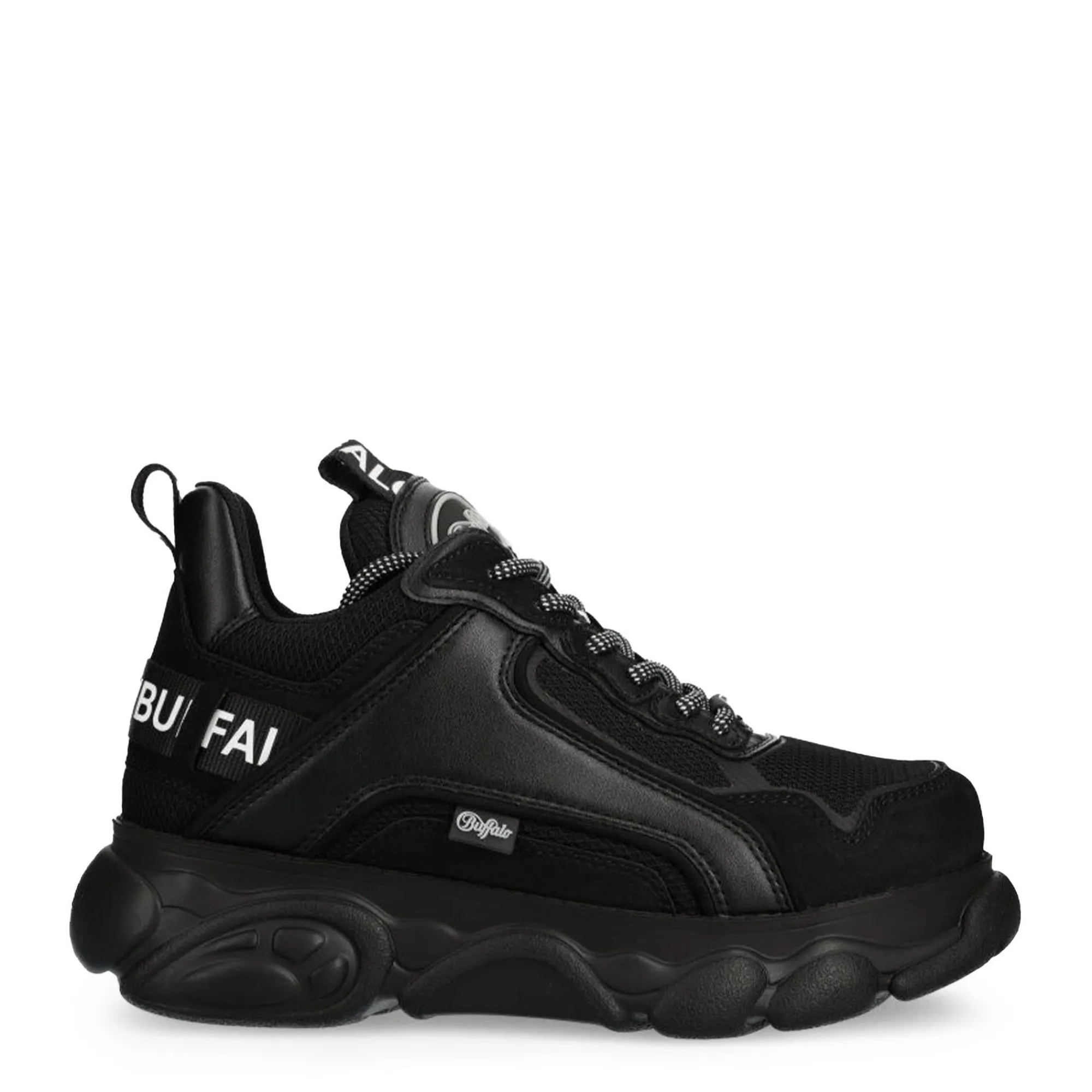 Buffalo Buty Wegańskie|Trzewiki>1410024 CLD CHAI VEGAN BLACK
