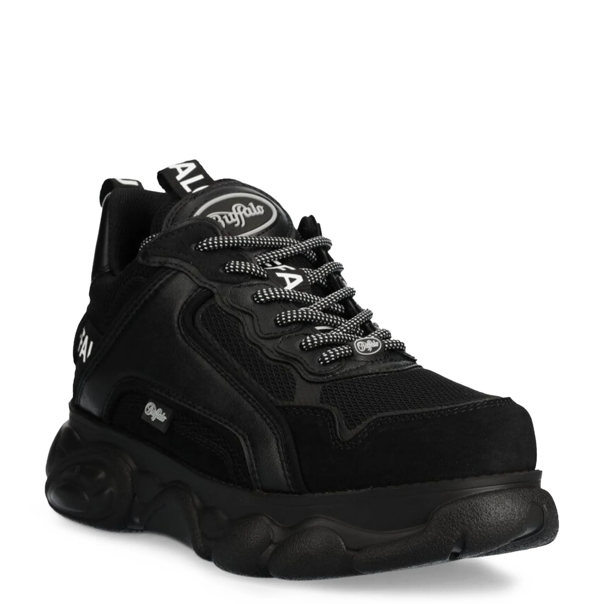 Buffalo Buty Wegańskie|Trzewiki>1410024 CLD CHAI VEGAN BLACK