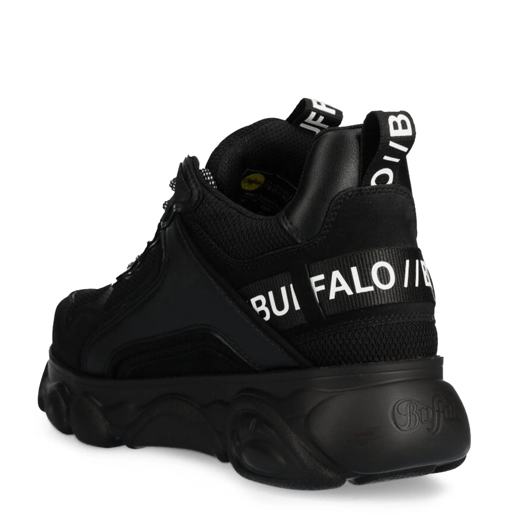 Buffalo Buty Wegańskie|Trzewiki>1410024 CLD CHAI VEGAN BLACK