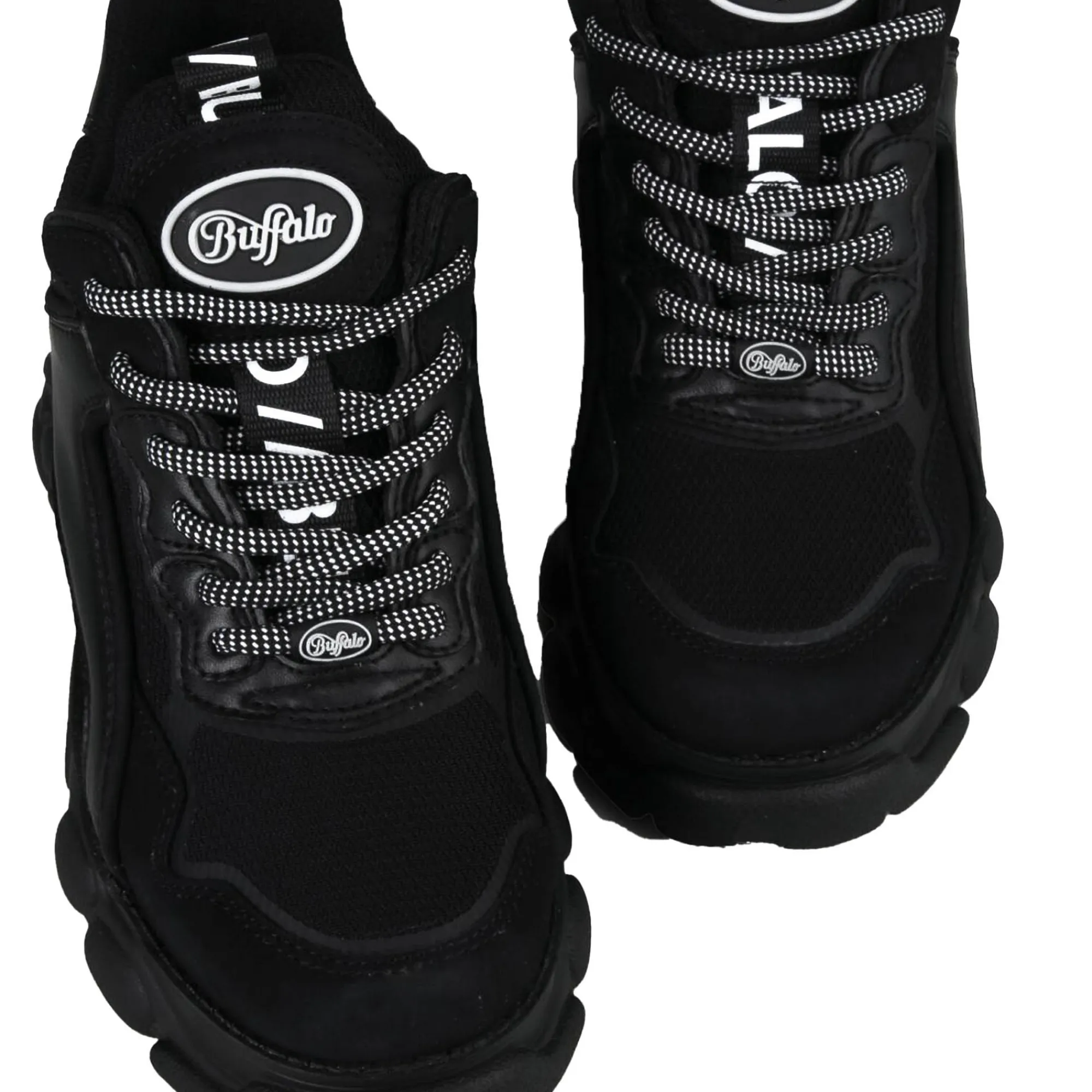 Buffalo Buty Wegańskie|Trzewiki>1410024 CLD CHAI VEGAN BLACK