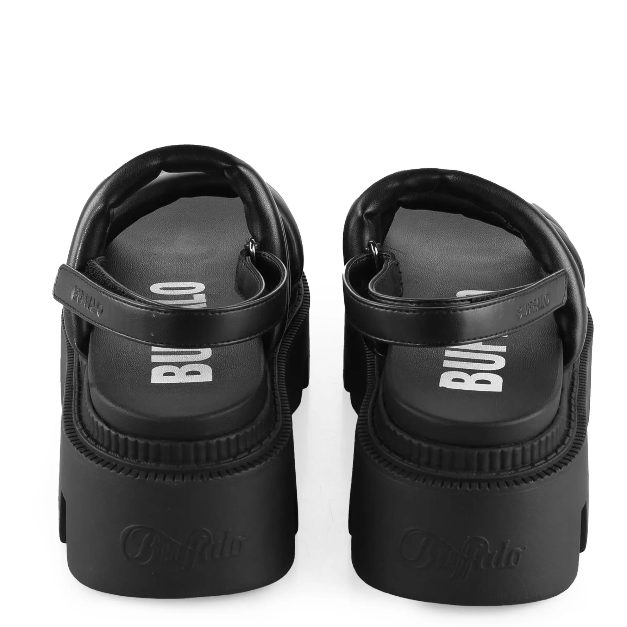 Buffalo Buty Wegańskie|Platformy>1602201 FLORA VEGAN BLACK