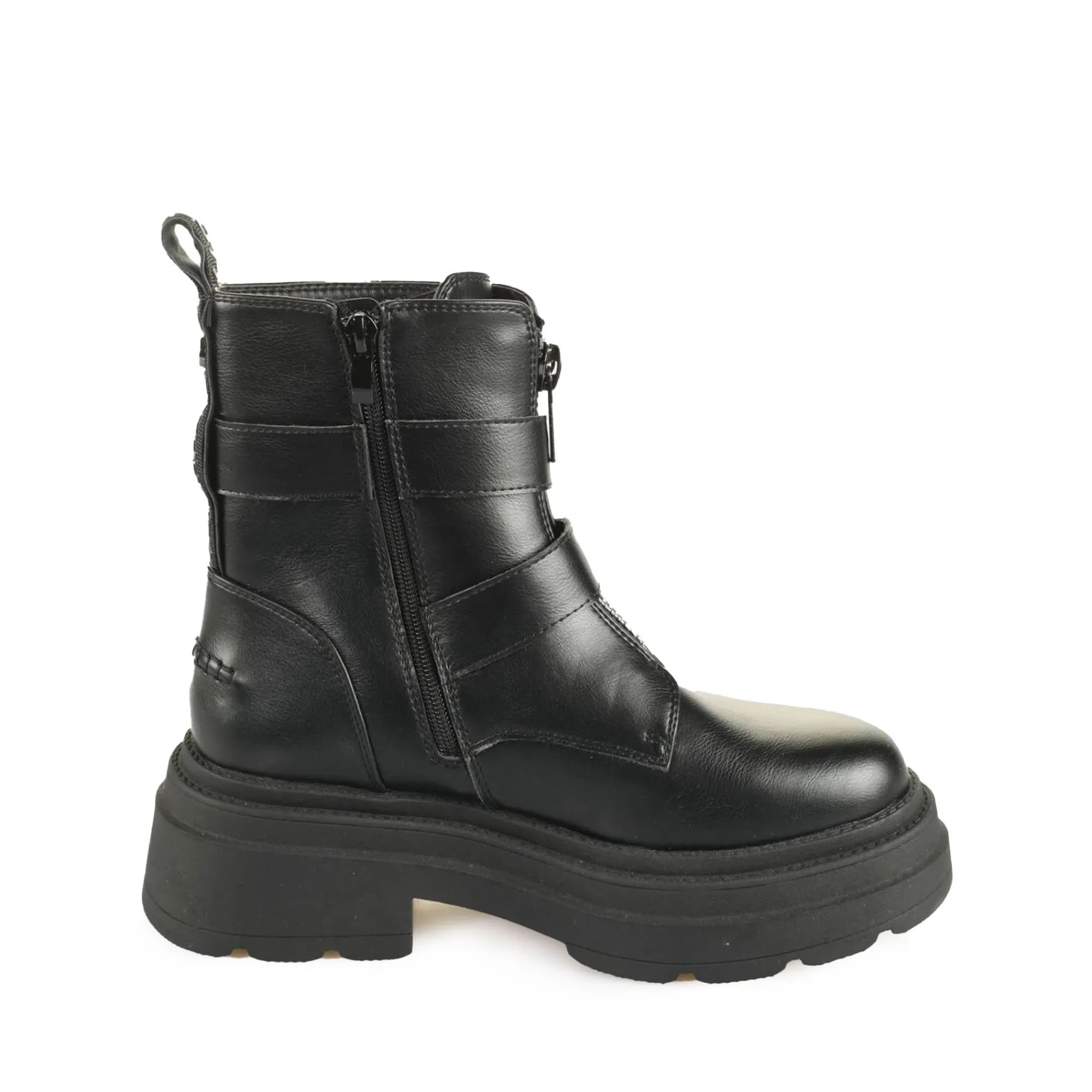 Buffalo Buty Wegańskie|Platformy>1622541 MARS BIKER BLACK