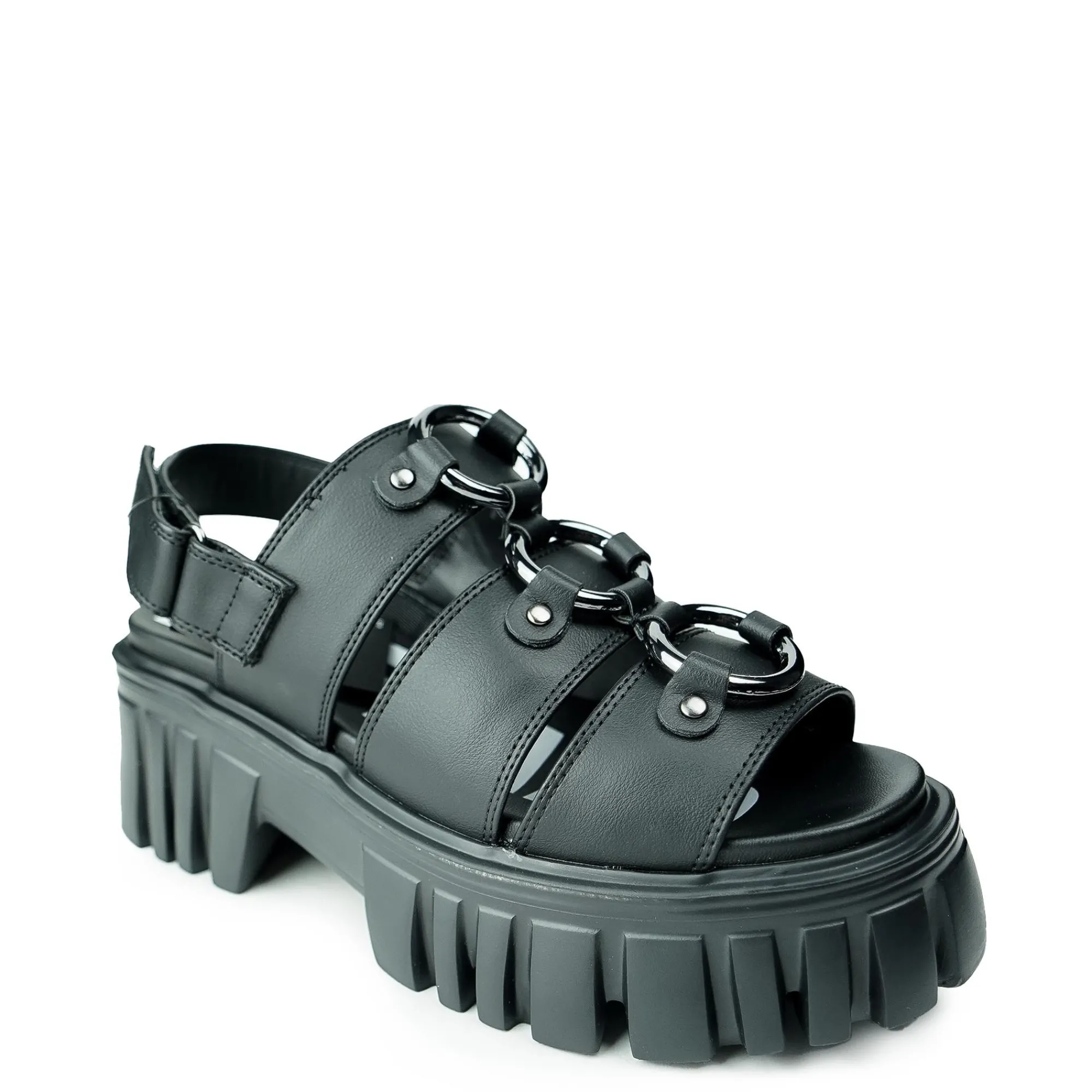 Buffalo Buty Wegańskie|Platformy>Lion PIERCE Vegan Black