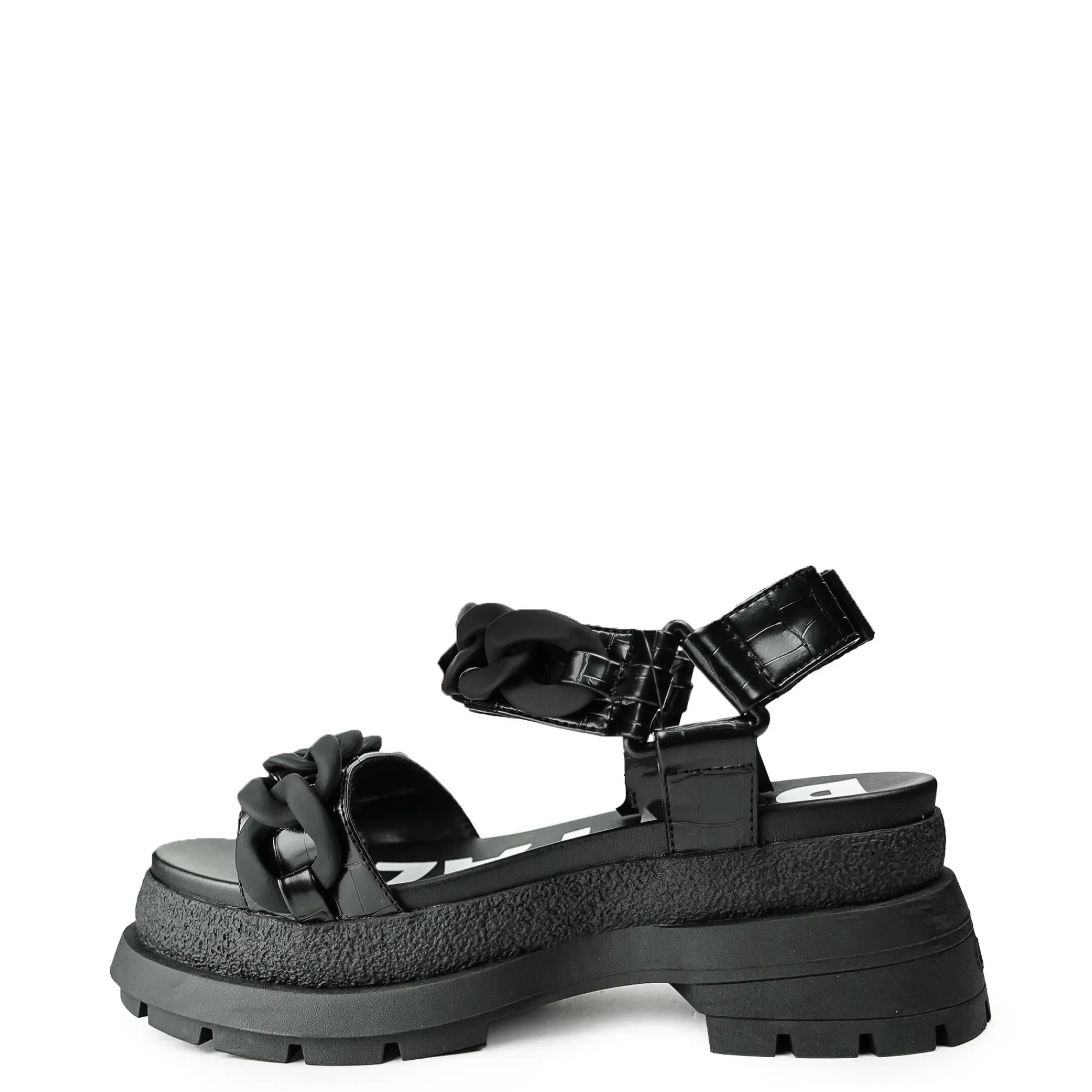 Buffalo Buty Wegańskie|Platformy>Rude CHAIN Vegan Black