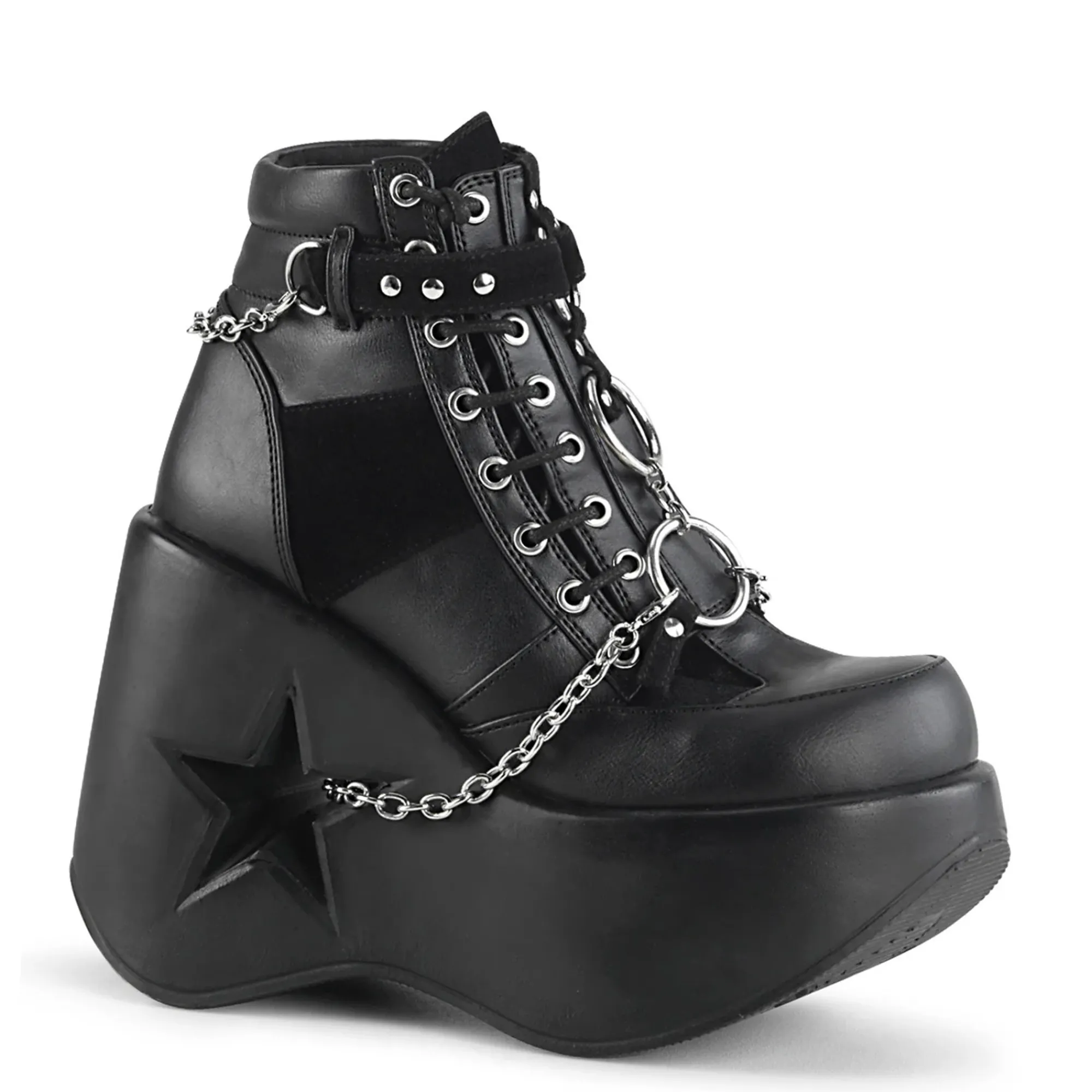 DemoniaCult Buty Wegańskie|Platformy>DEMONIA CULT DYNAMITE-101 BLACK