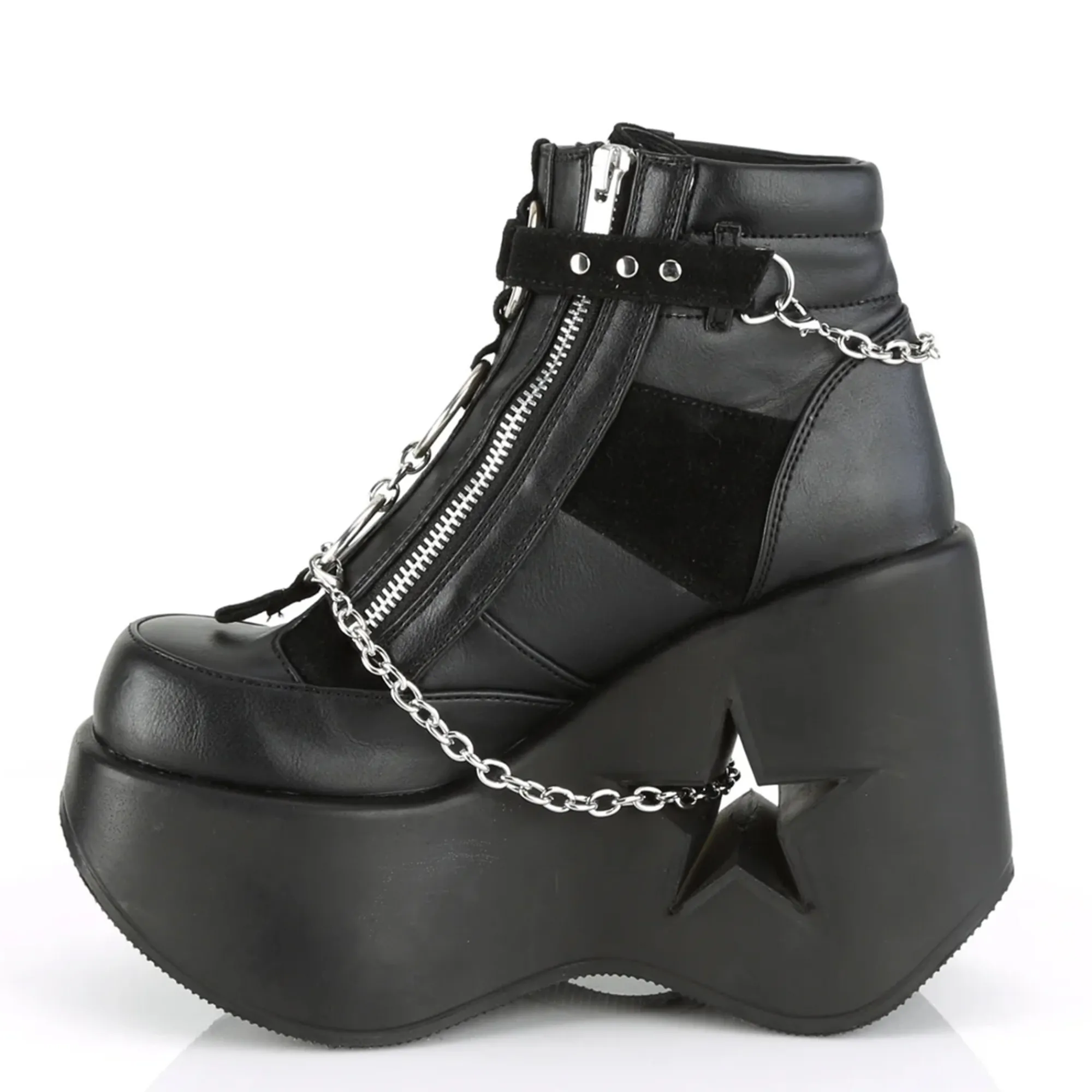 DemoniaCult Buty Wegańskie|Platformy>DEMONIA CULT DYNAMITE-101 BLACK