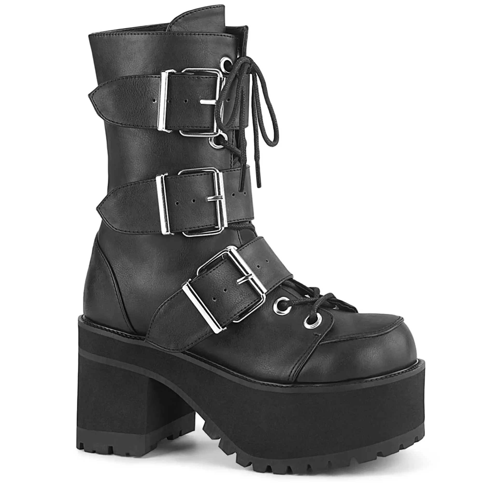 DemoniaCult Buty Wegańskie|Platformy>DEMONIA CULT RANGER-308 BLACK