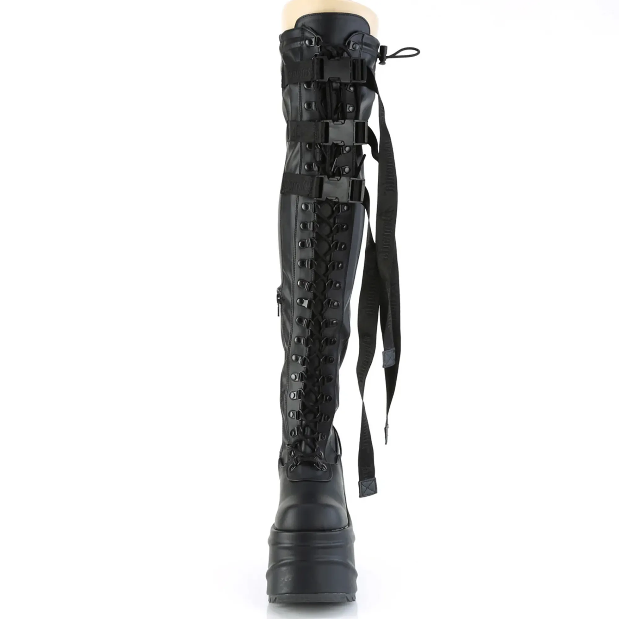 DemoniaCult Buty Wegańskie|Platformy>DEMONIA CULT WAVE-315 BLACK