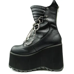 DemoniaCult Buty Wegańskie|Platformy>KERA-130 Vegan Black