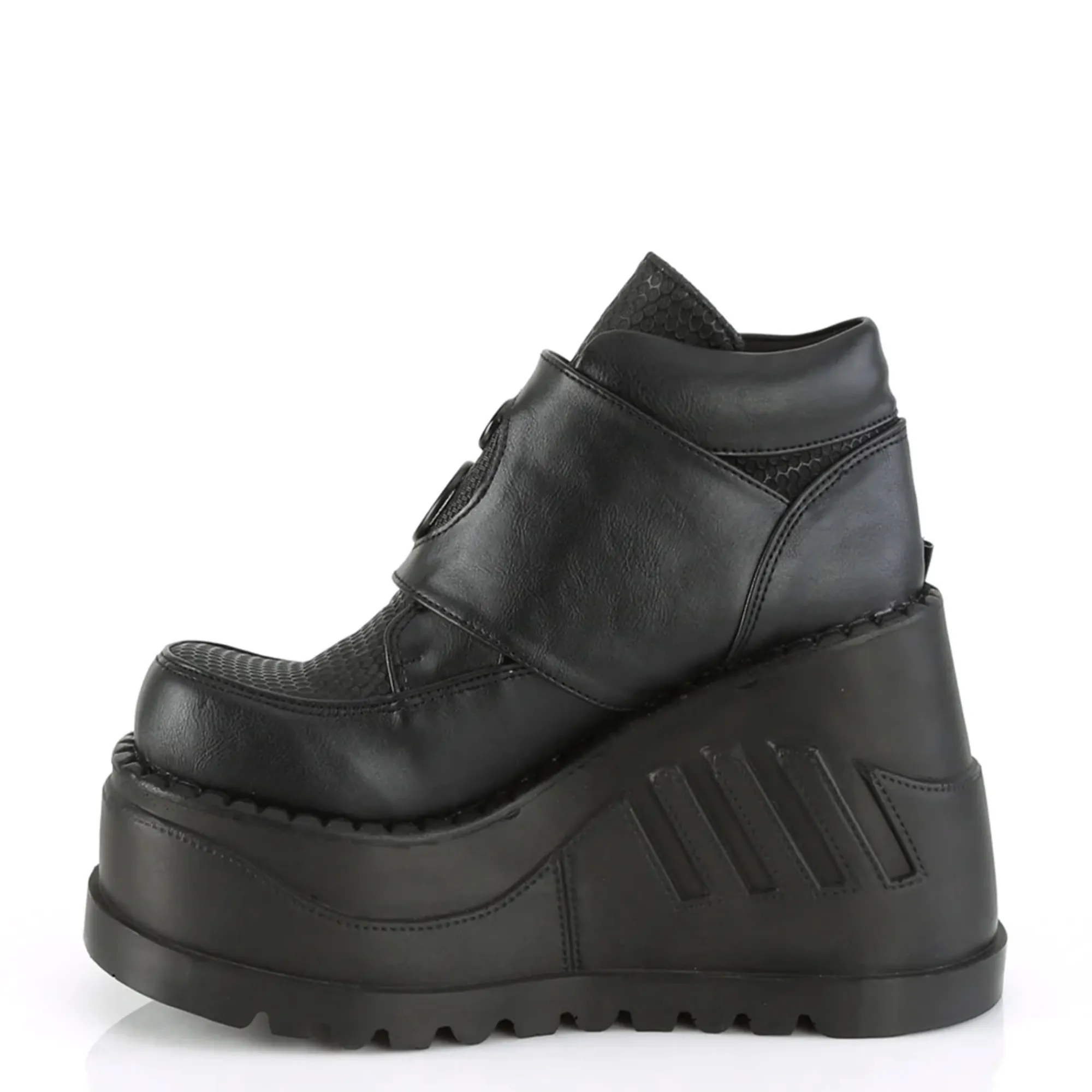DemoniaCult Buty Wegańskie|Platformy>STOMP-15 BLACK